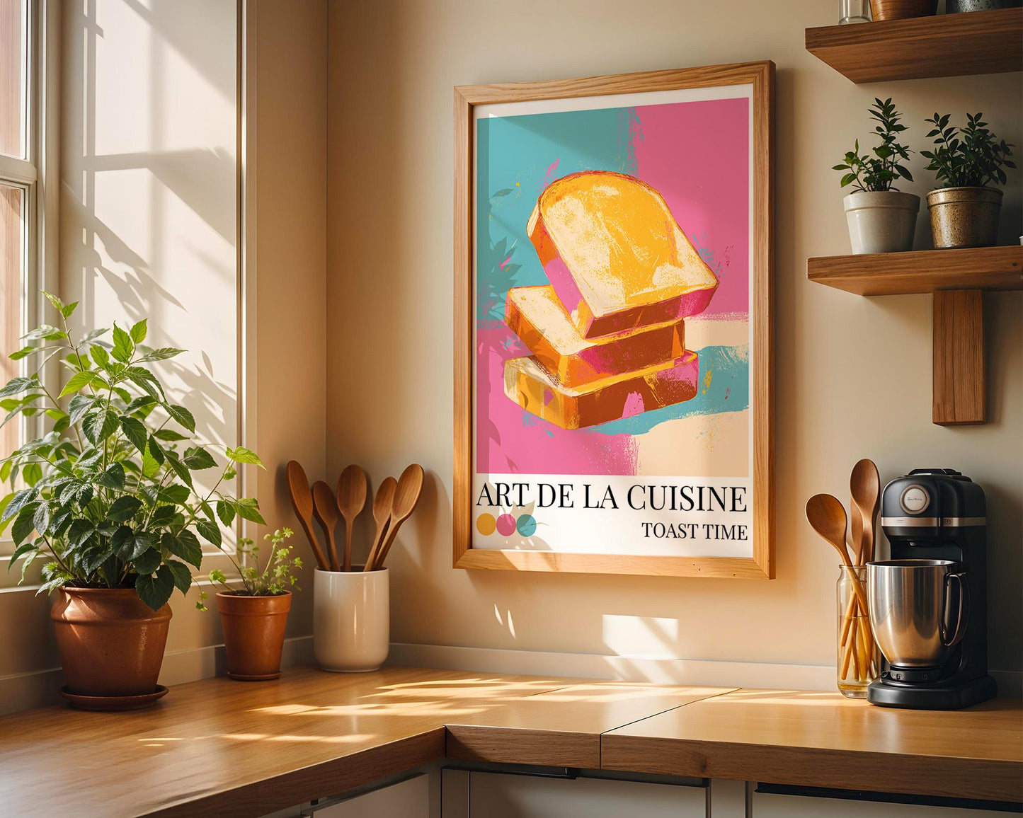 Kitchen Wall Art | Toast Art Print