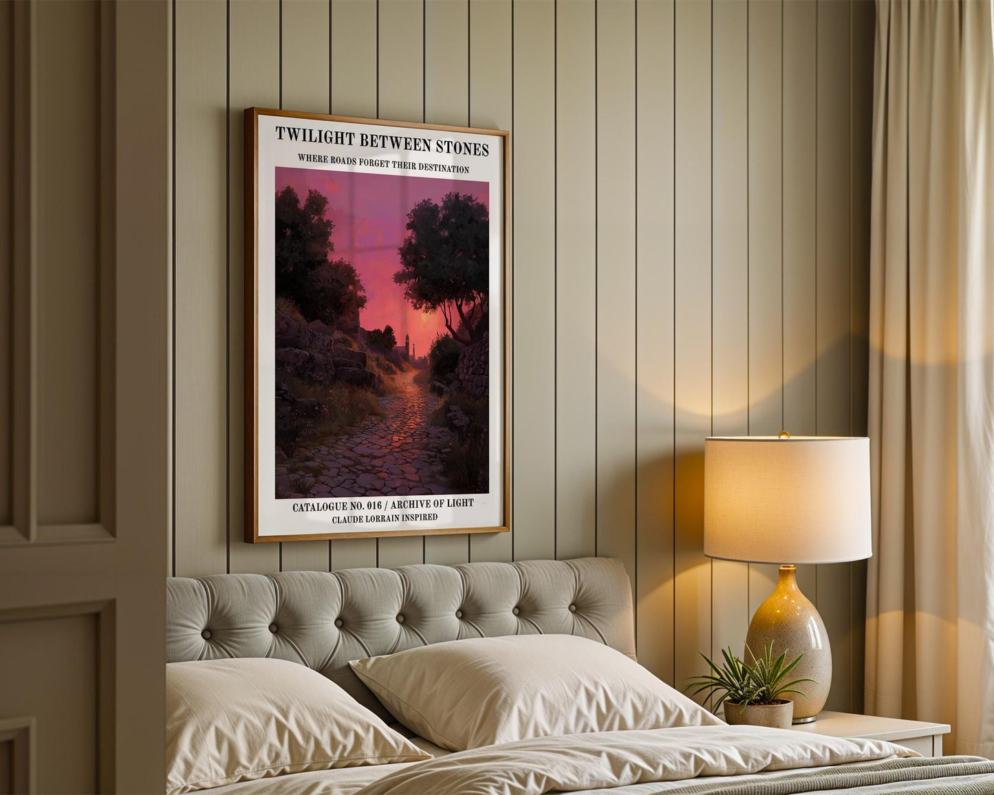 Gallery Wall Art | Claude Lorrain Inspired Poster