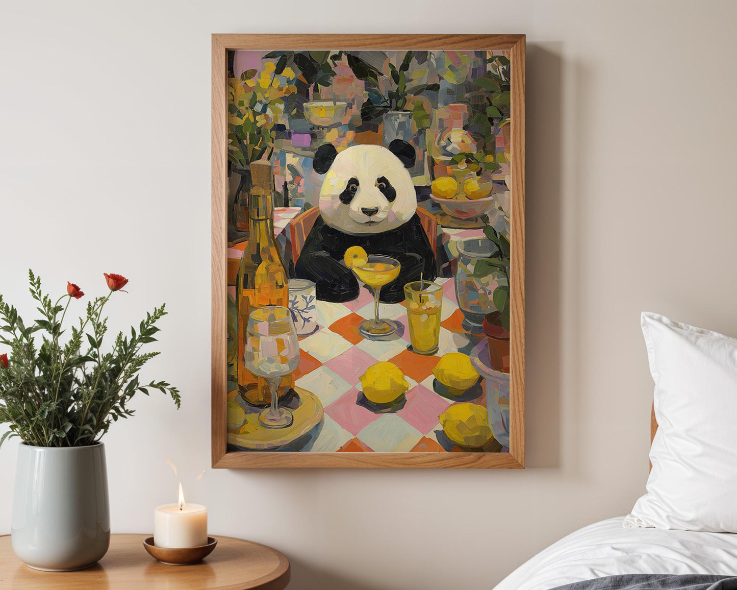Dopamine Decor | Bold Panda Print