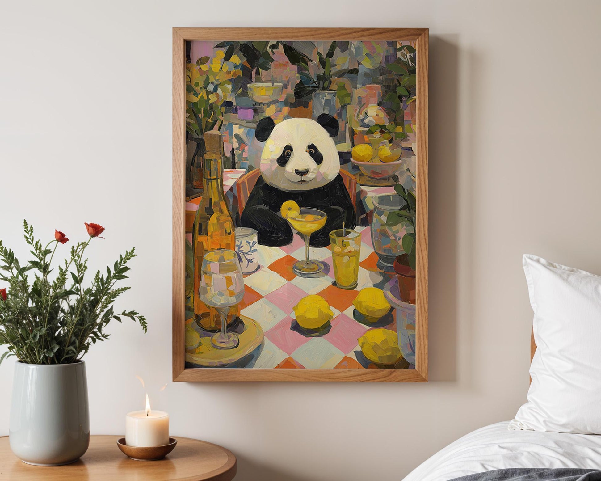 Dopamine Decor | Bold Panda Print