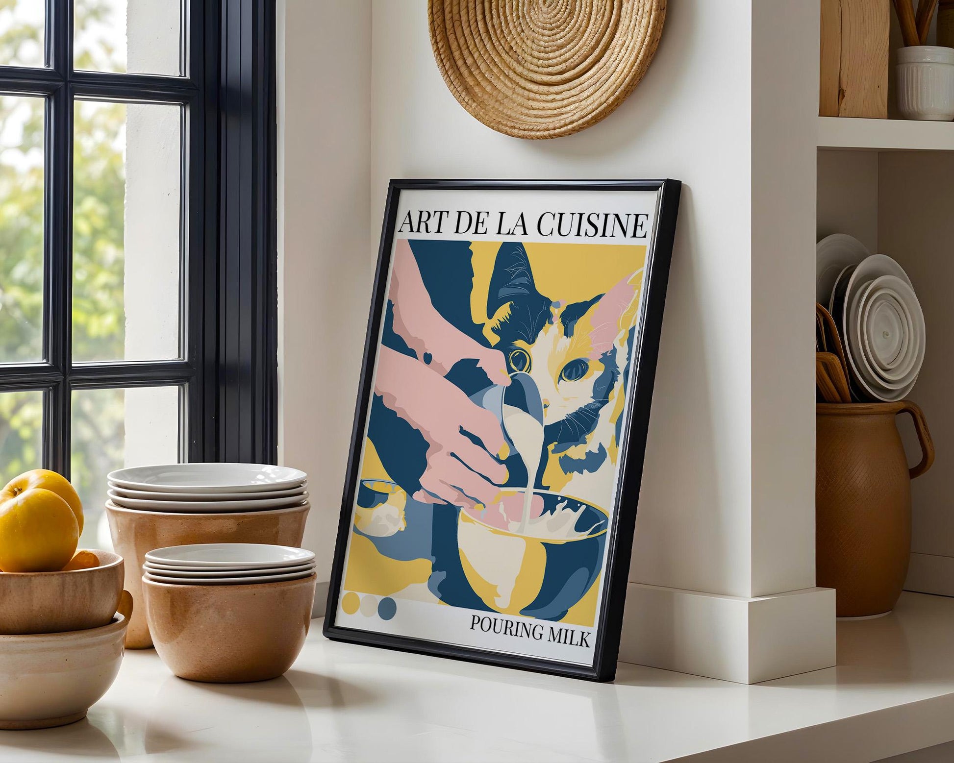 Kitchen Wall Art | Bold Cat Decor