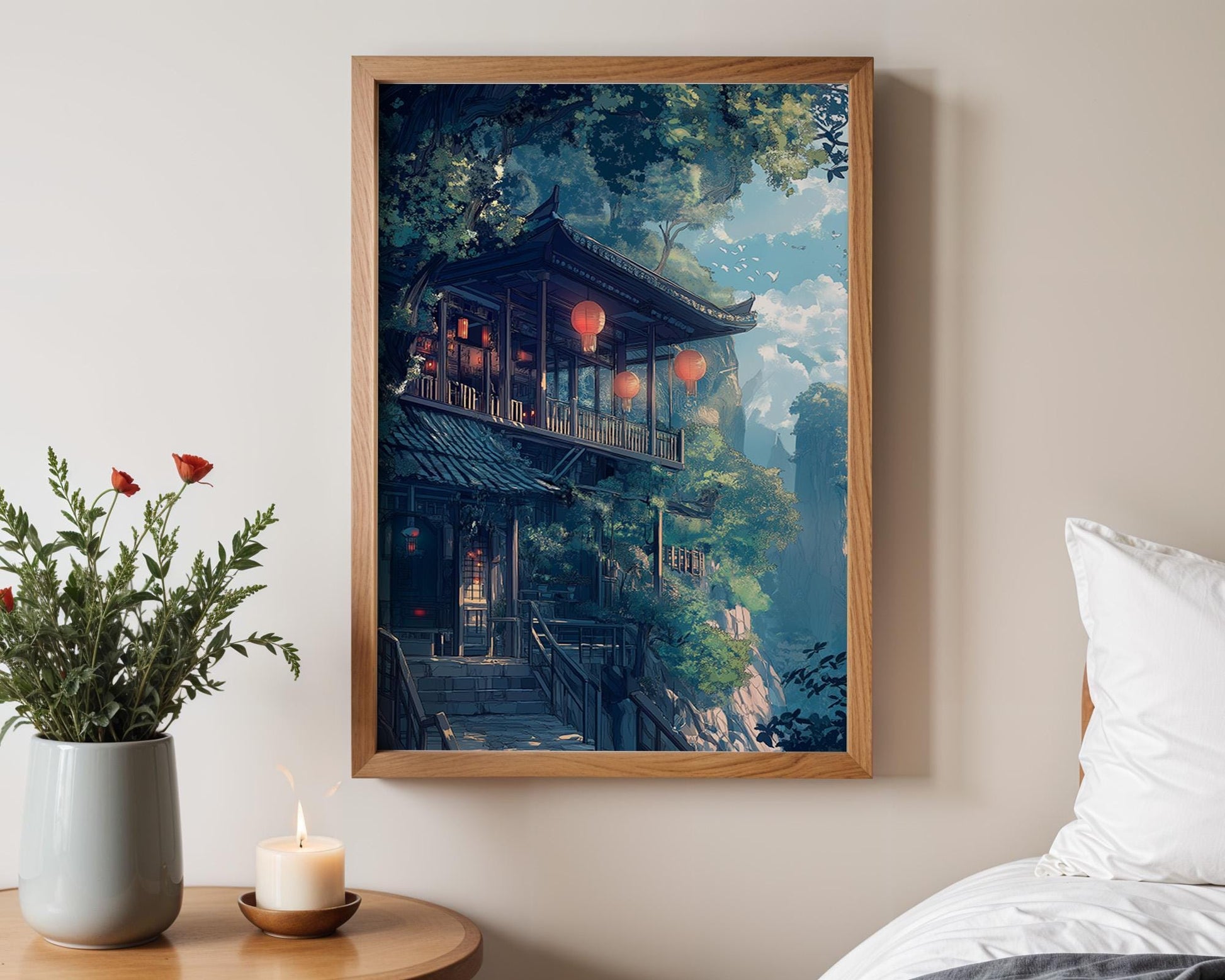 Japanese Wall Art | Japanese Anime Art Print