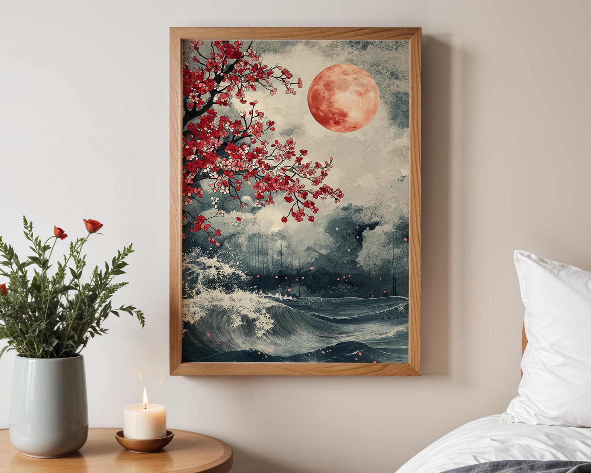 Japanese Wall Art | Japanese Wave Art Print