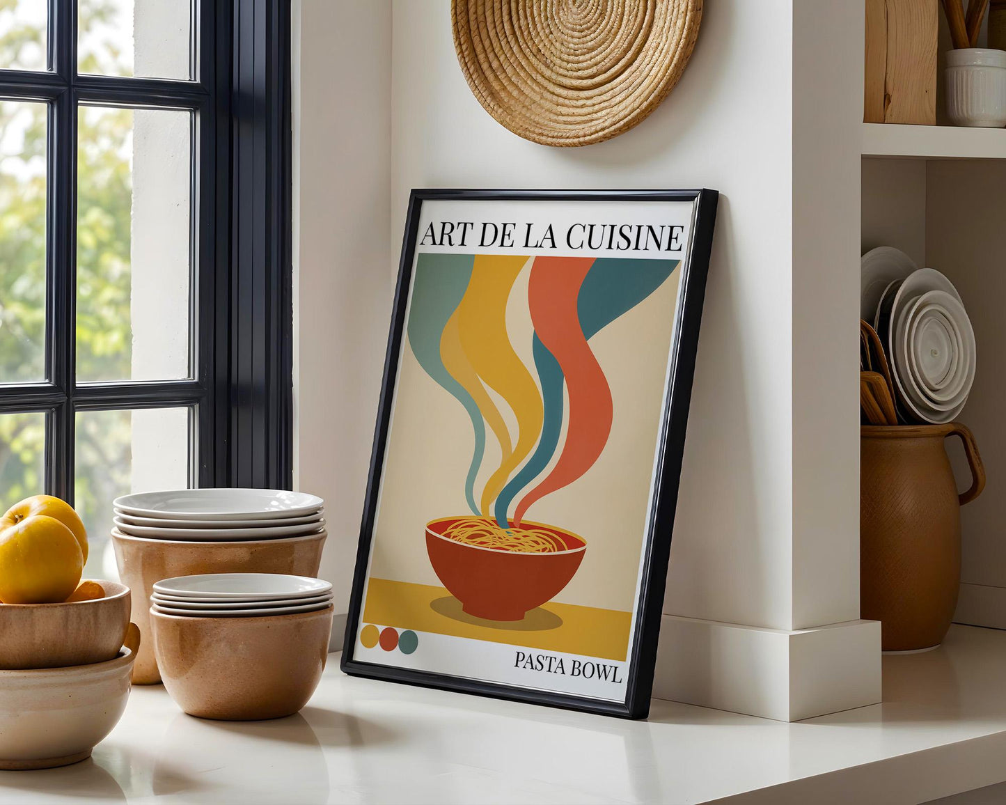 Kitchen Wall Art | Pasta Poster