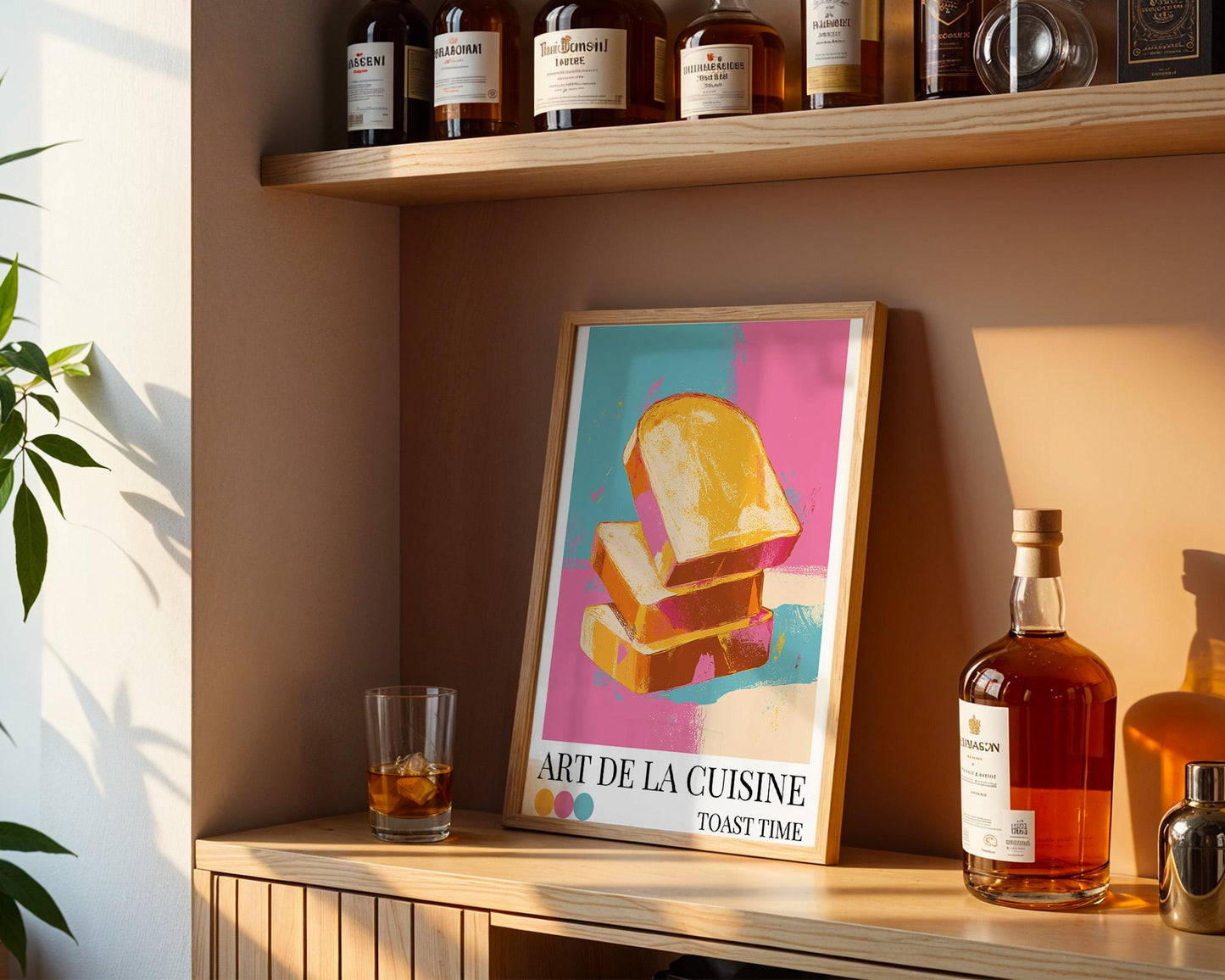 Kitchen Wall Art | Toast Art Print
