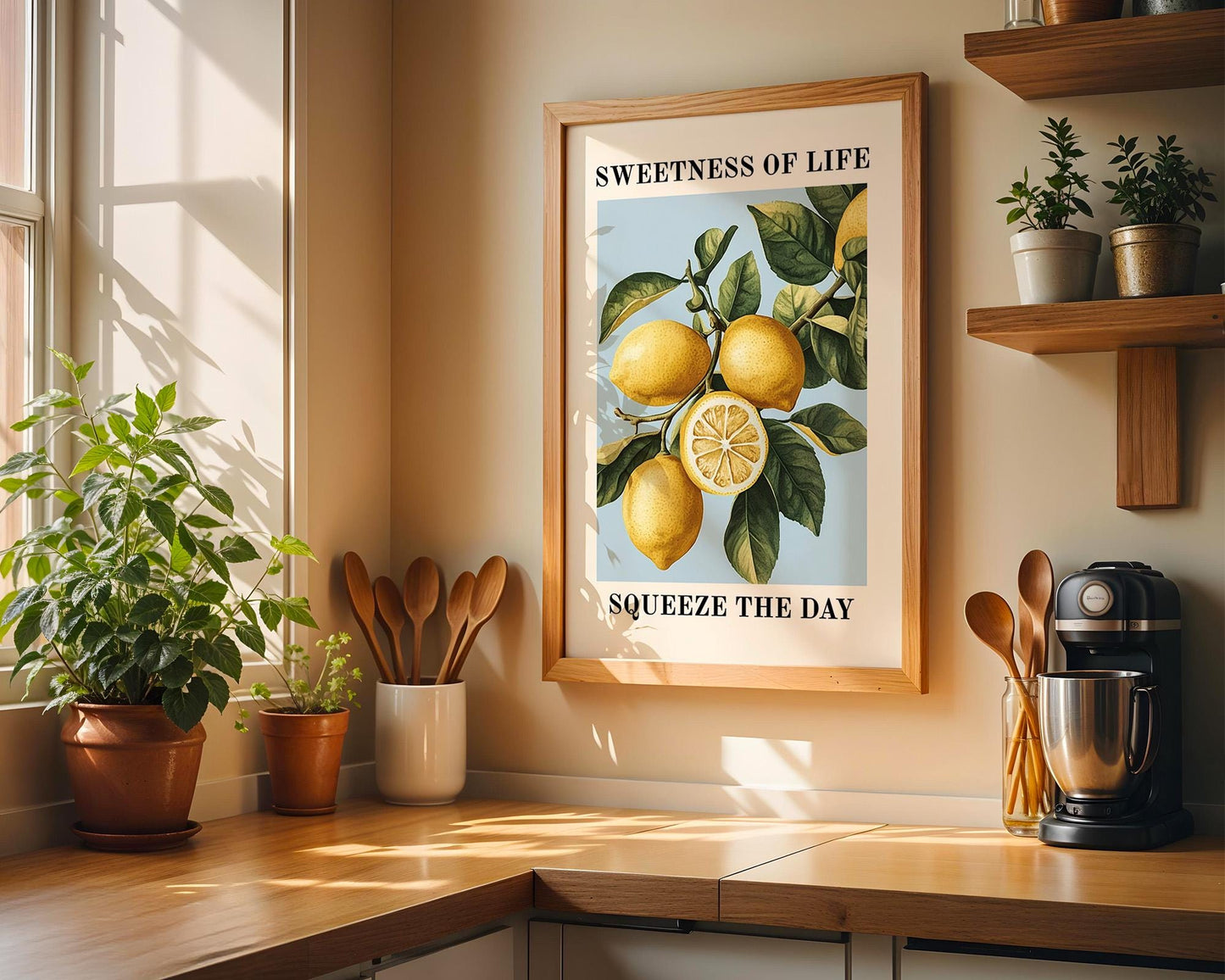 Kitchen Wall Art | Lemon Tree Wall Art