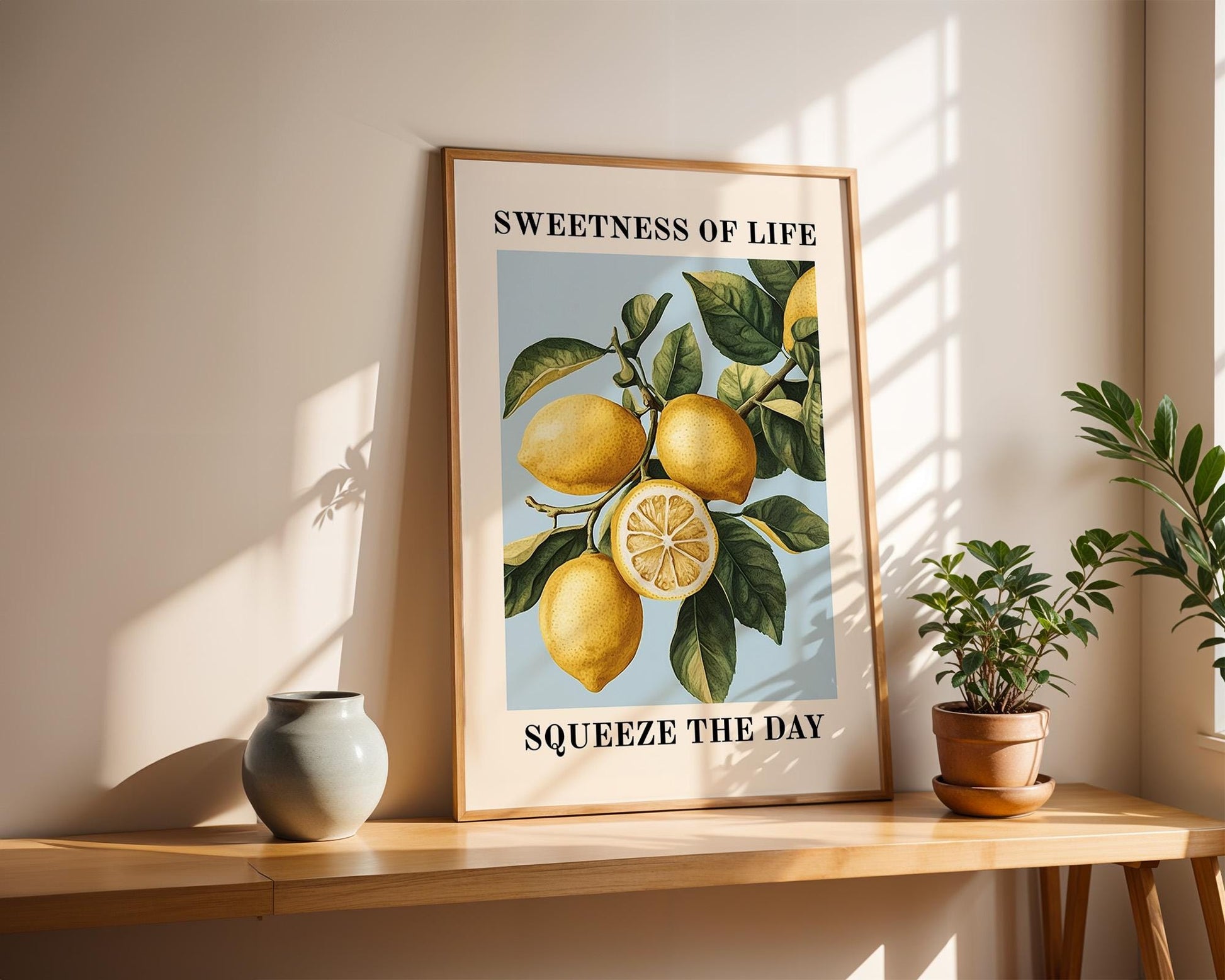Kitchen Wall Art | Lemon Tree Wall Art