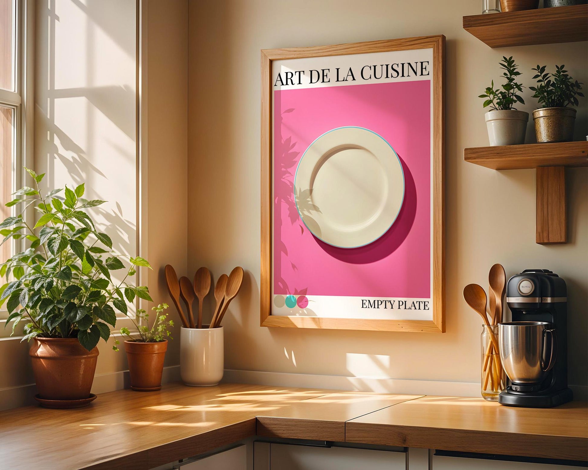 Kitchen Wall Art | Bold Dining Art Print