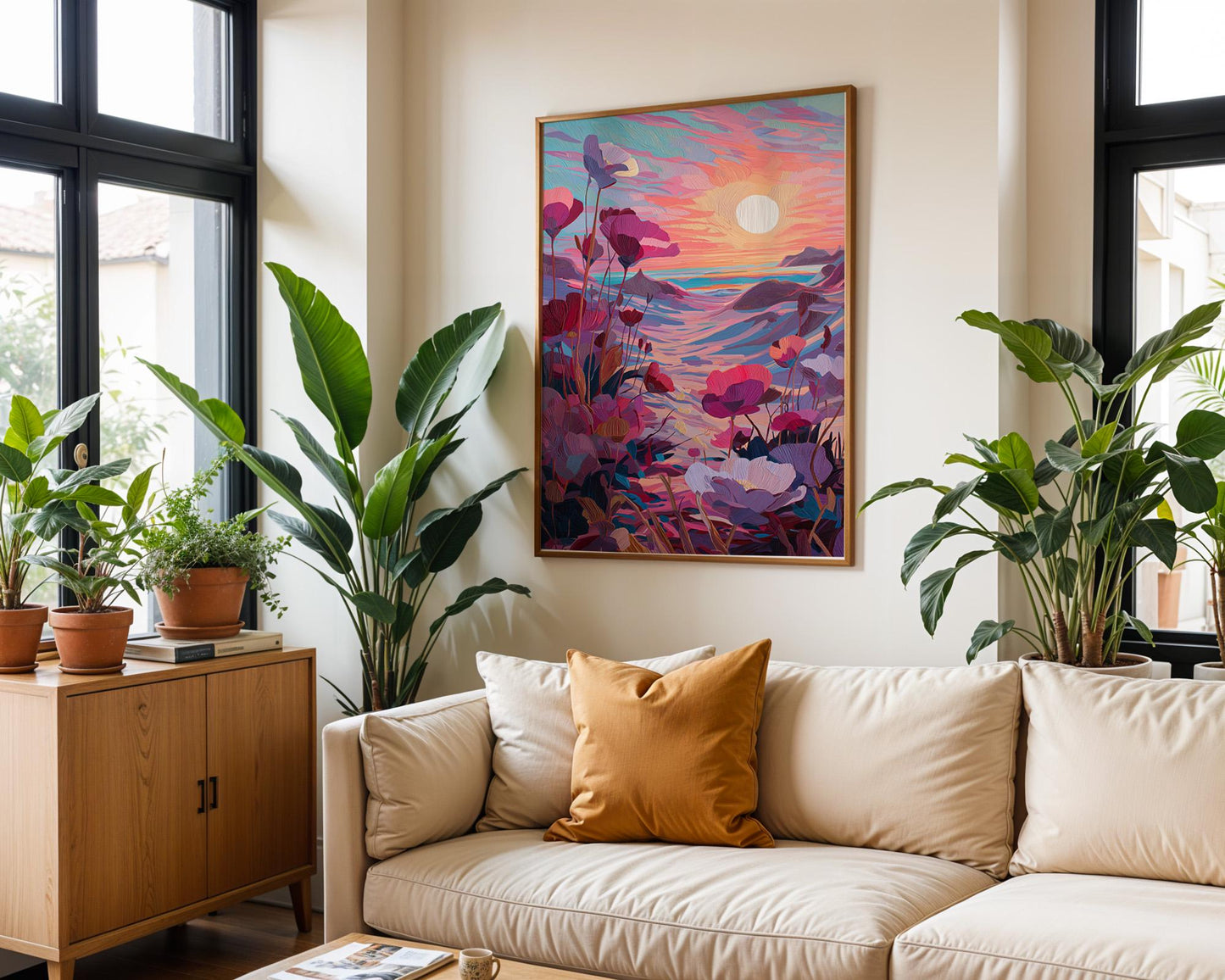 Dopamine Decor | Retro Seaside Wall Art