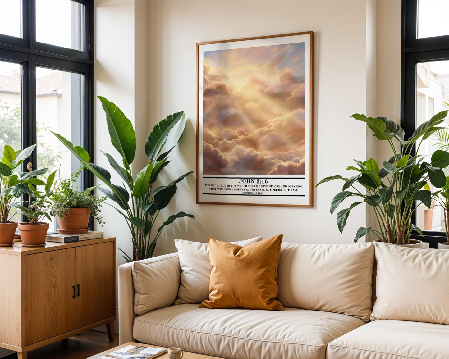 Christian Wall Art | Inspirational Bible Verse Print
