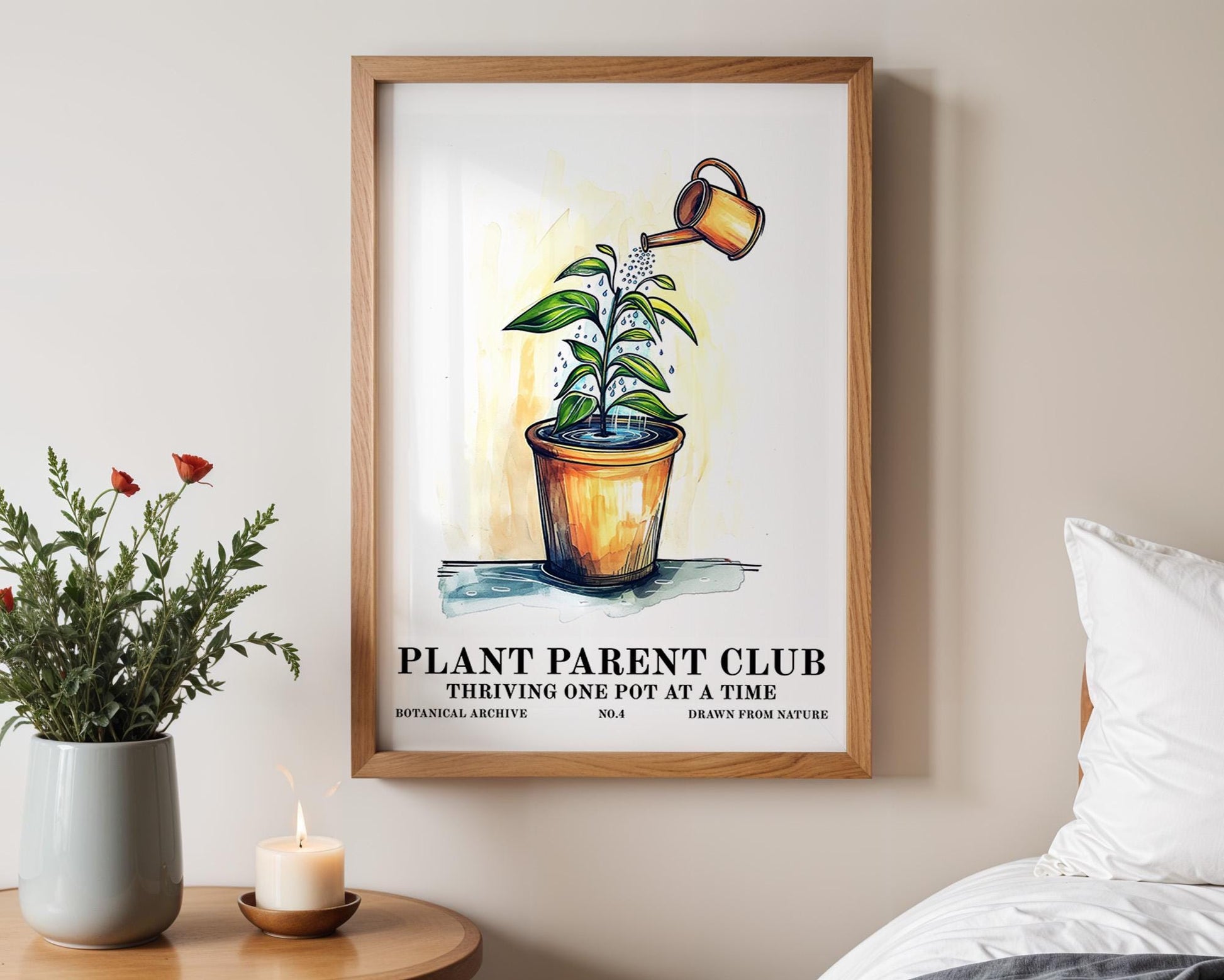 Flower Wall Decor | Modern Home Decor for Living Room