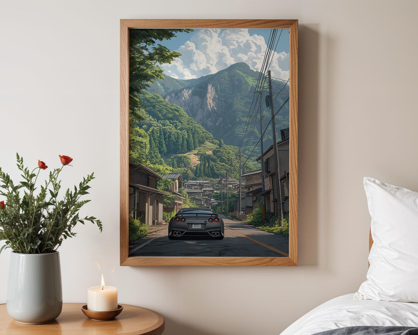 Japanese Wall Art | Japanese Car Poster