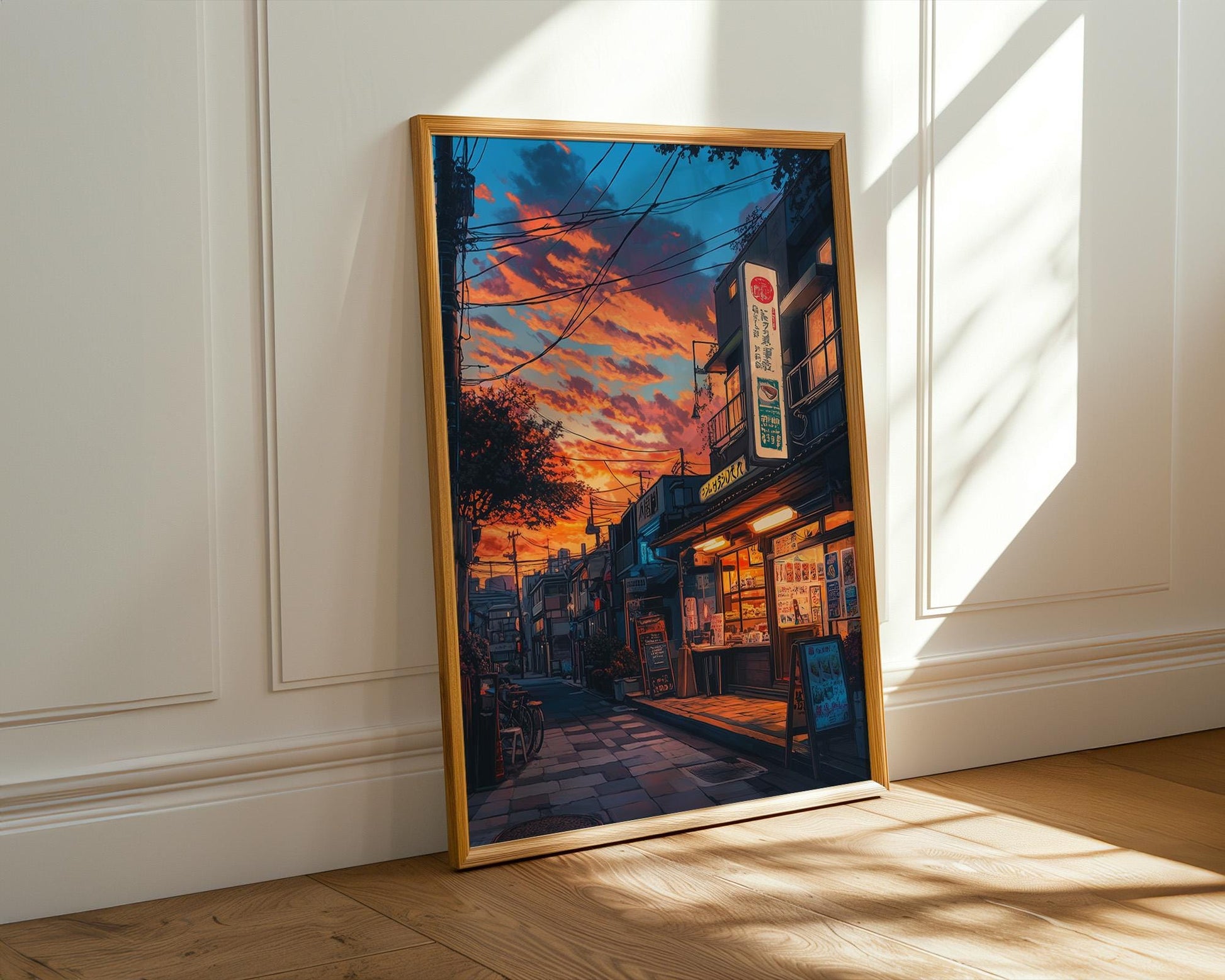 Japanese Wall Art | Tokyo Street Poster