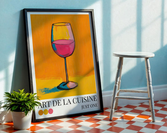Kitchen Wall Art | Wine Wall Decor