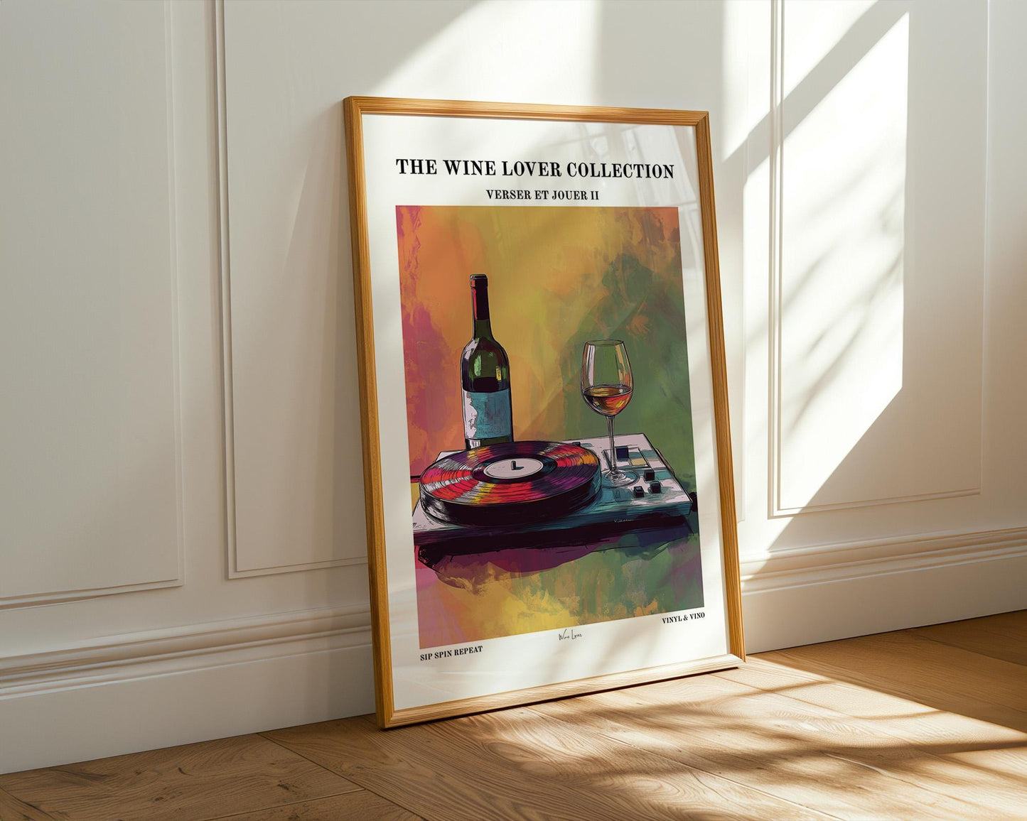Kitchen Wall Art | Modern Vinyl Record Poster