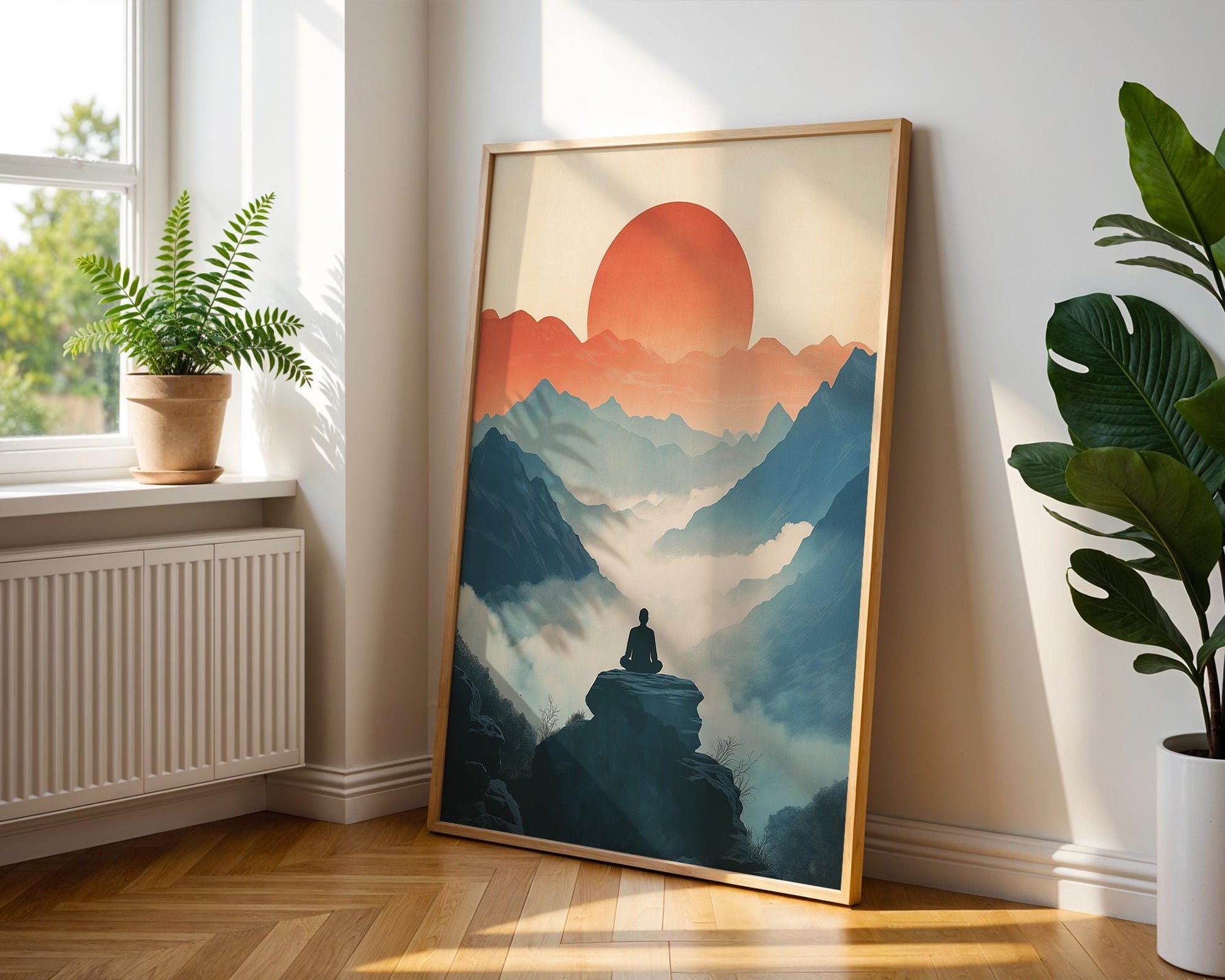 Japanese Wall Art Print | Zen Minimalist Poster