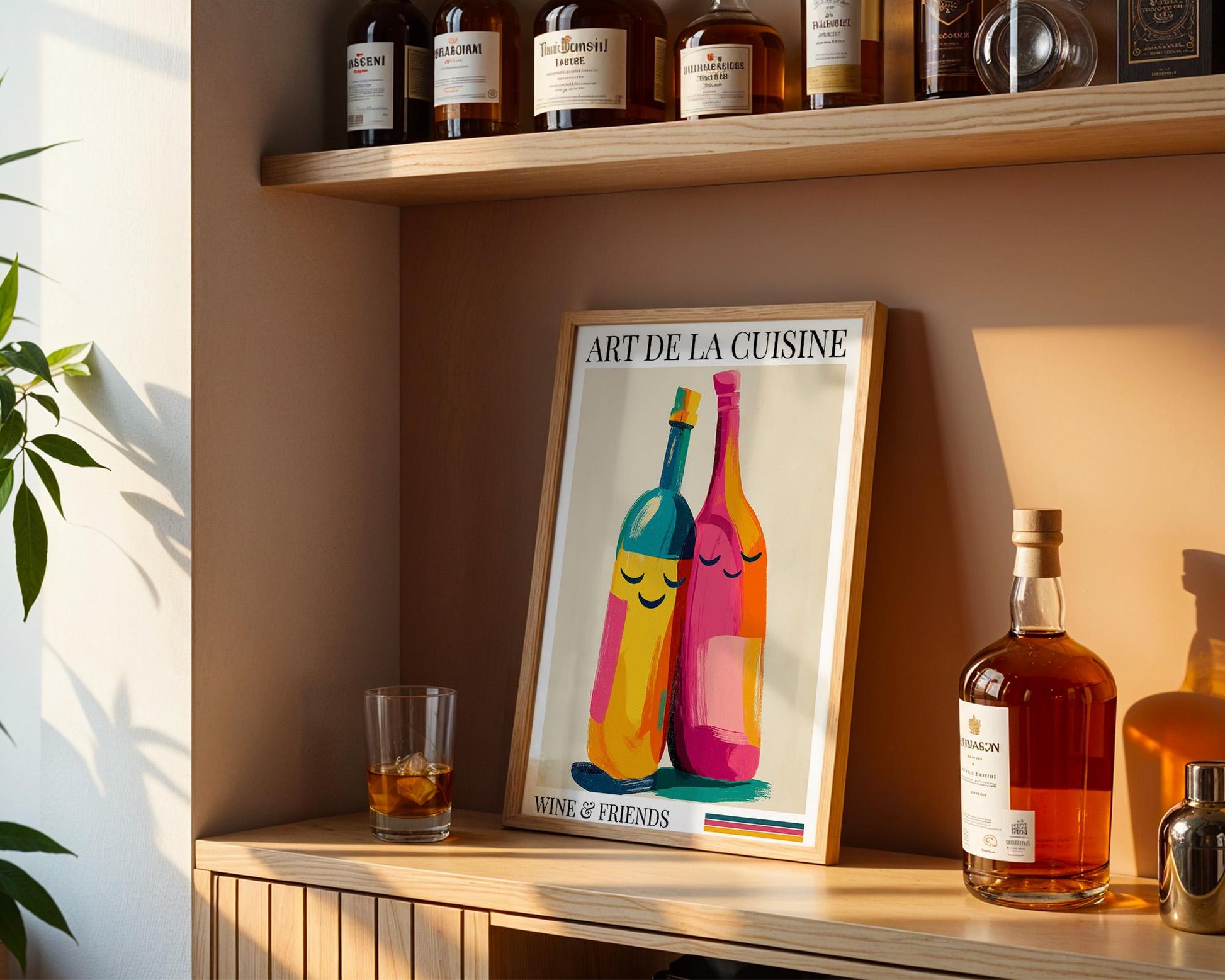 Kitchen Wall Art | Wine Wall Decor