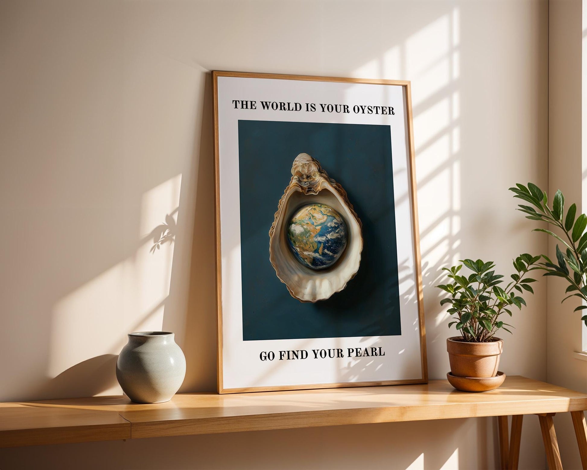 Kitchen Wall Art | Inspirational Travel Poster