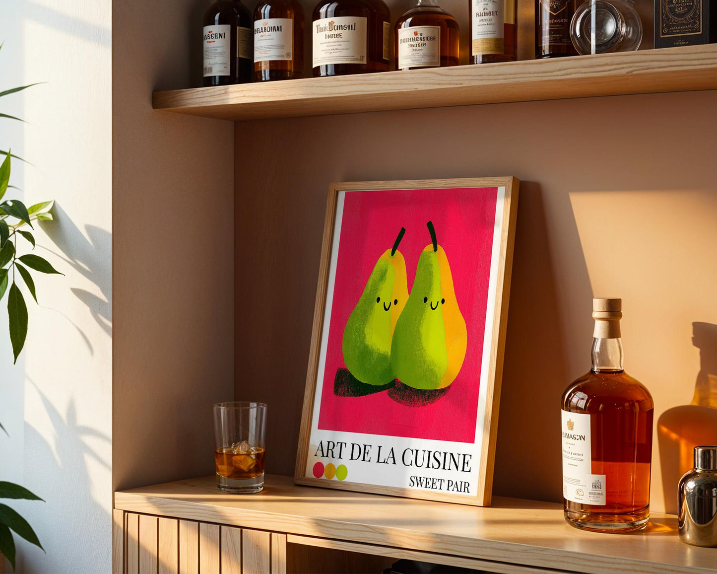 Kitchen Wall Art | Pear Wall Art