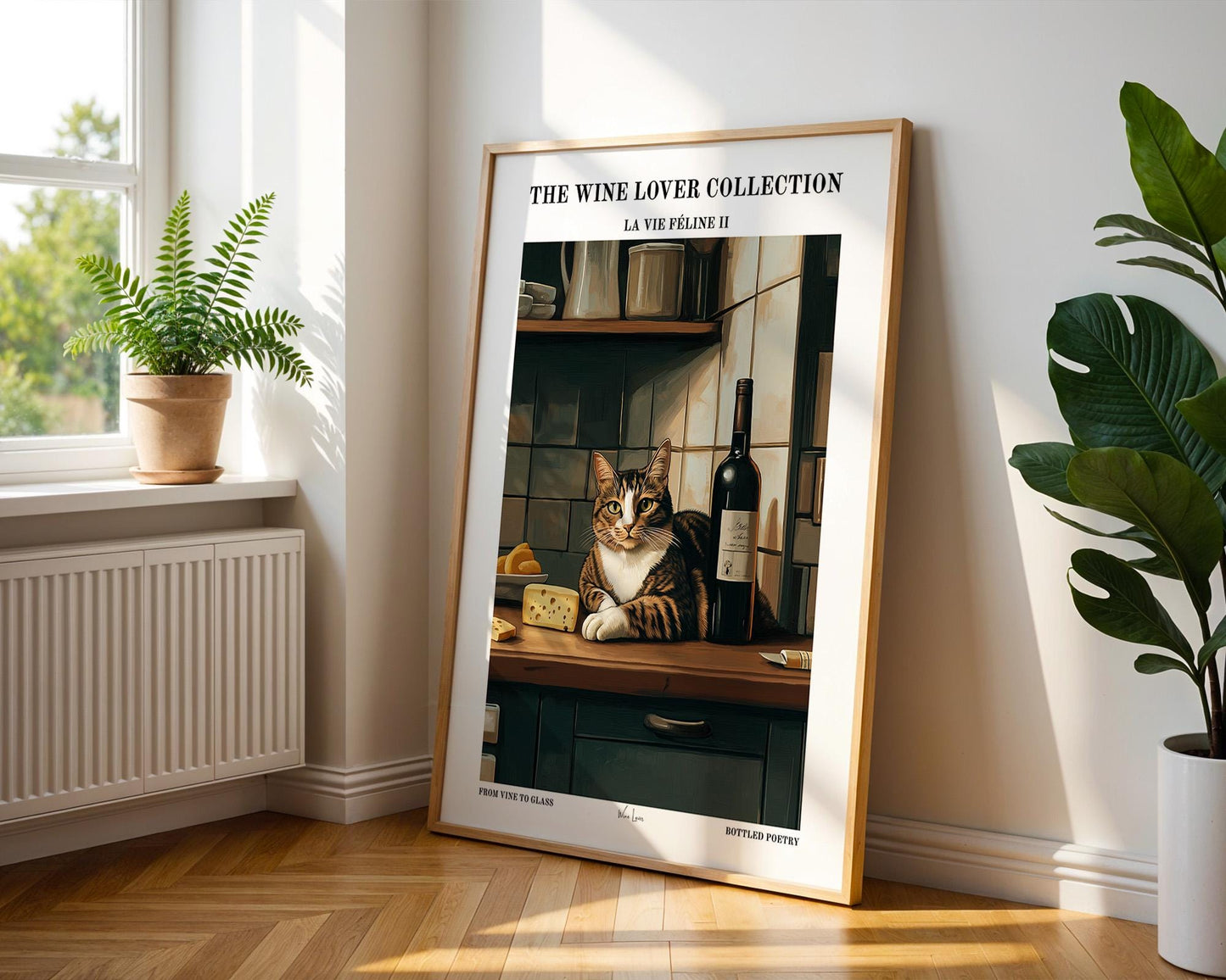 Kitchen Wall Art | Cat Kitchen Poster