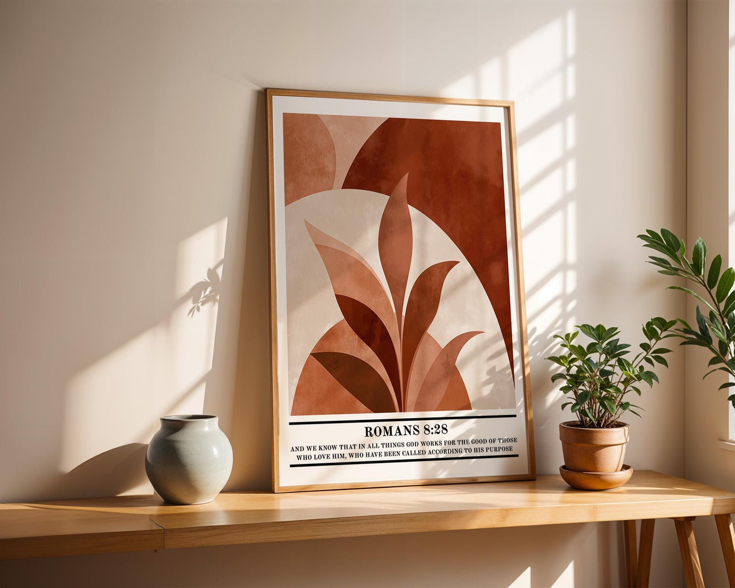 Christian Wall Art | Romans 8:28 Print