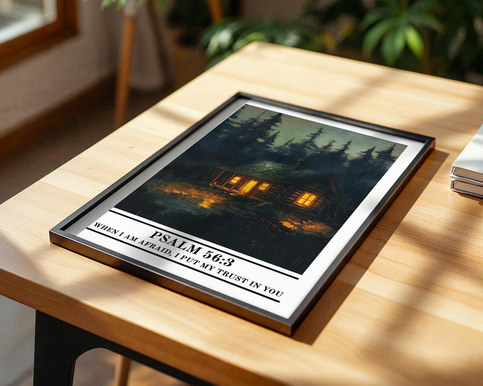 Christian Wall Art | Psalm 56:3 Print
