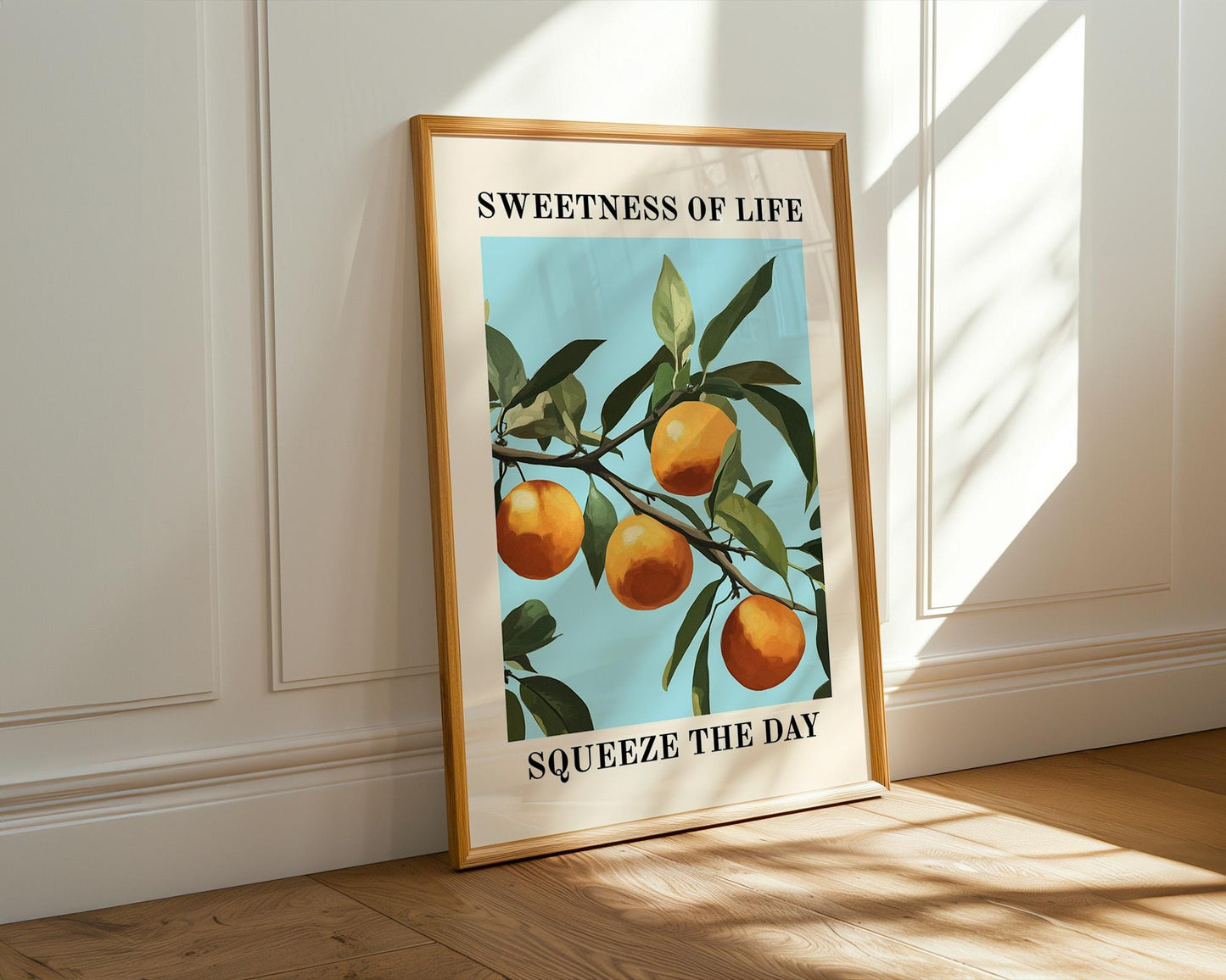 Kitchen Wall Art | Orange Tree Poster