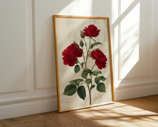 Flower Wall Decor | Botanical Flower Poster