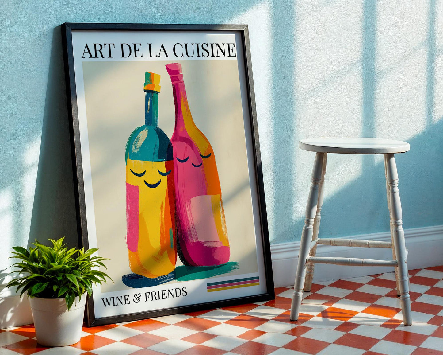 Kitchen Wall Art | Wine Wall Decor