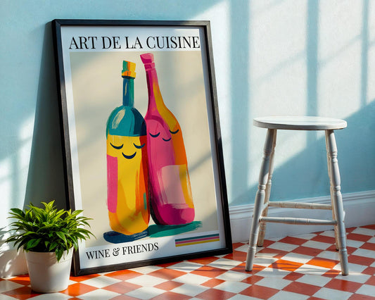 Kitchen Wall Art | Wine Wall Decor