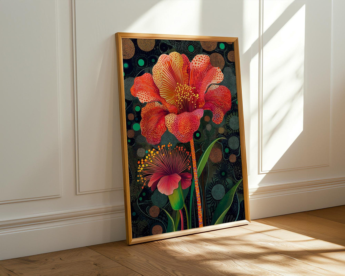Japanese Wall Art | Japanese Floral Print