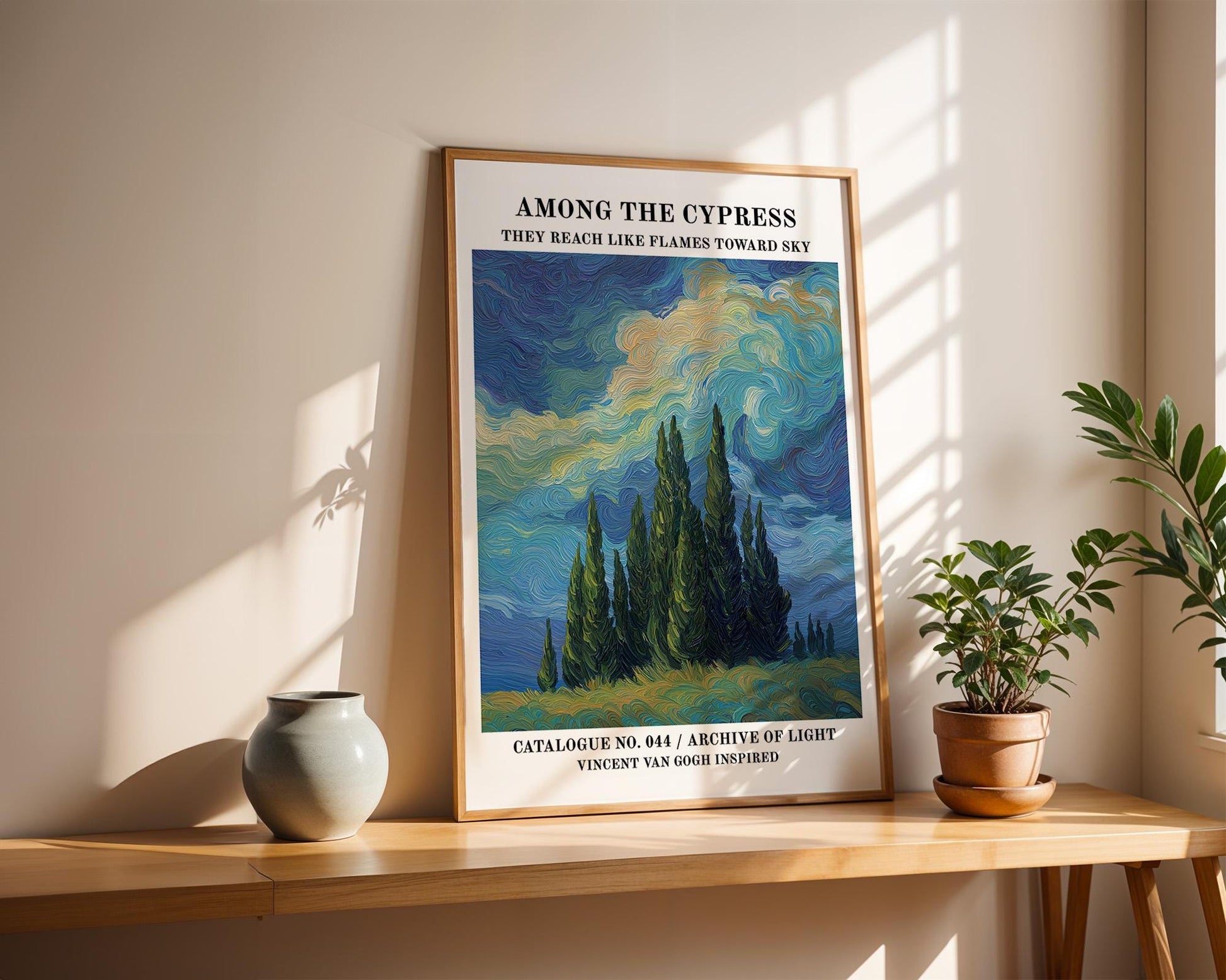 Gallery Wall Art | Van Gogh Inspired Wall Art