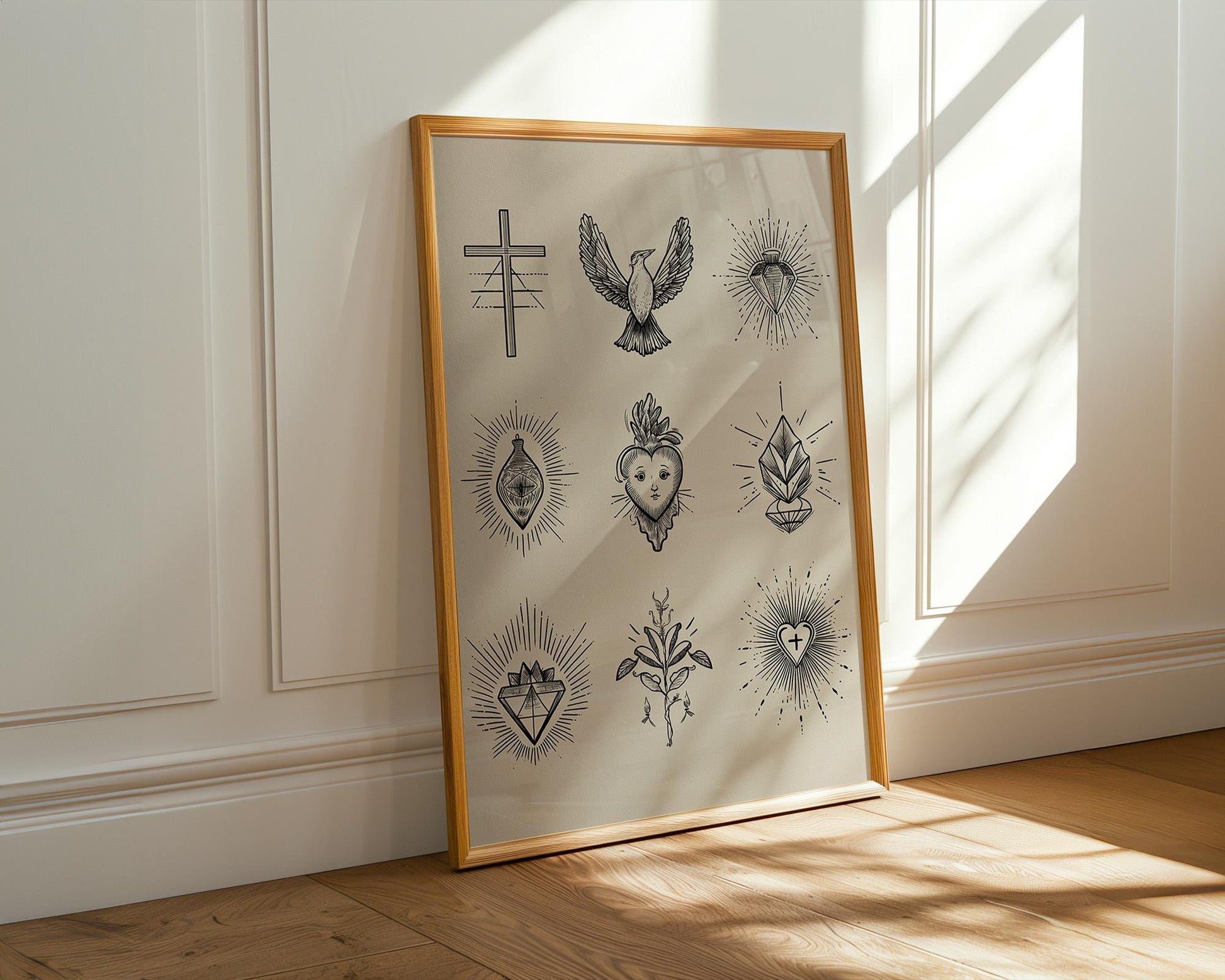 Christian Wall Art | Christian Minimalist Poster