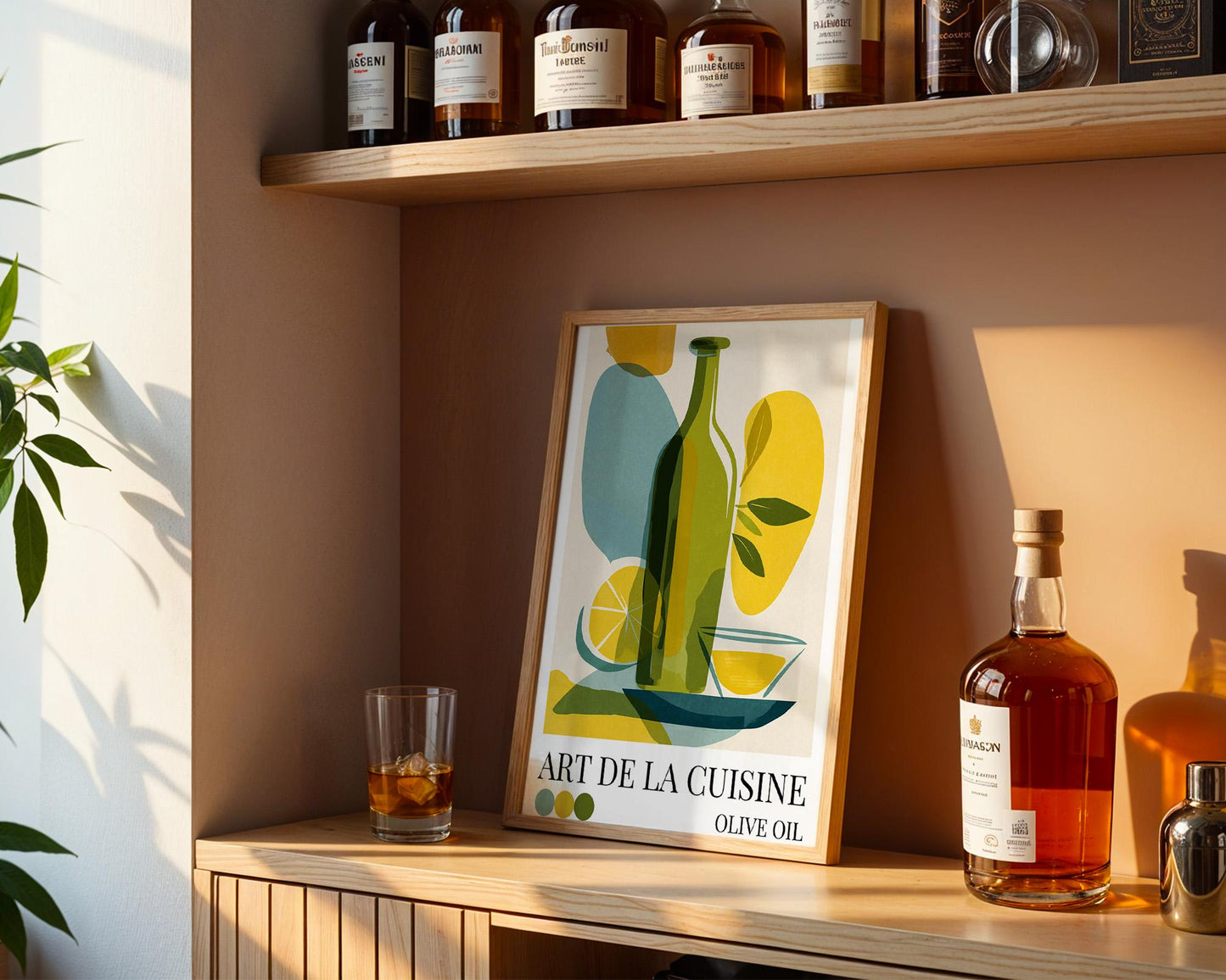 Kitchen Wall Art | Olive Oil Wall Art