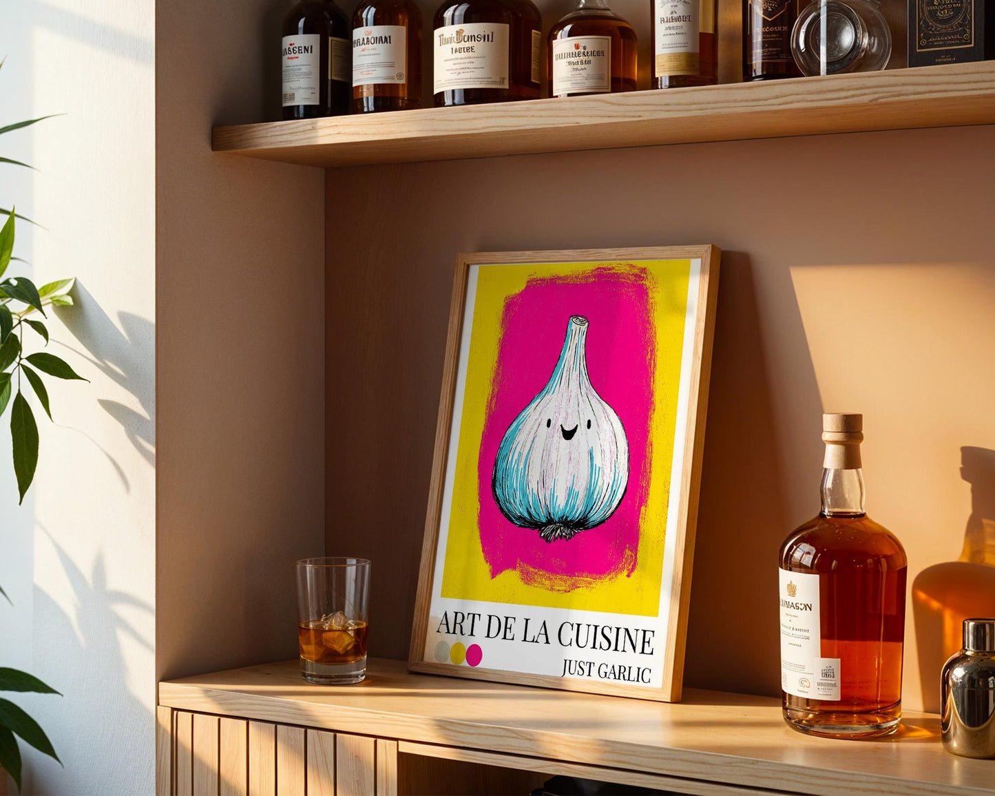 Kitchen Wall Art | Garlic Kitchen Wall Art