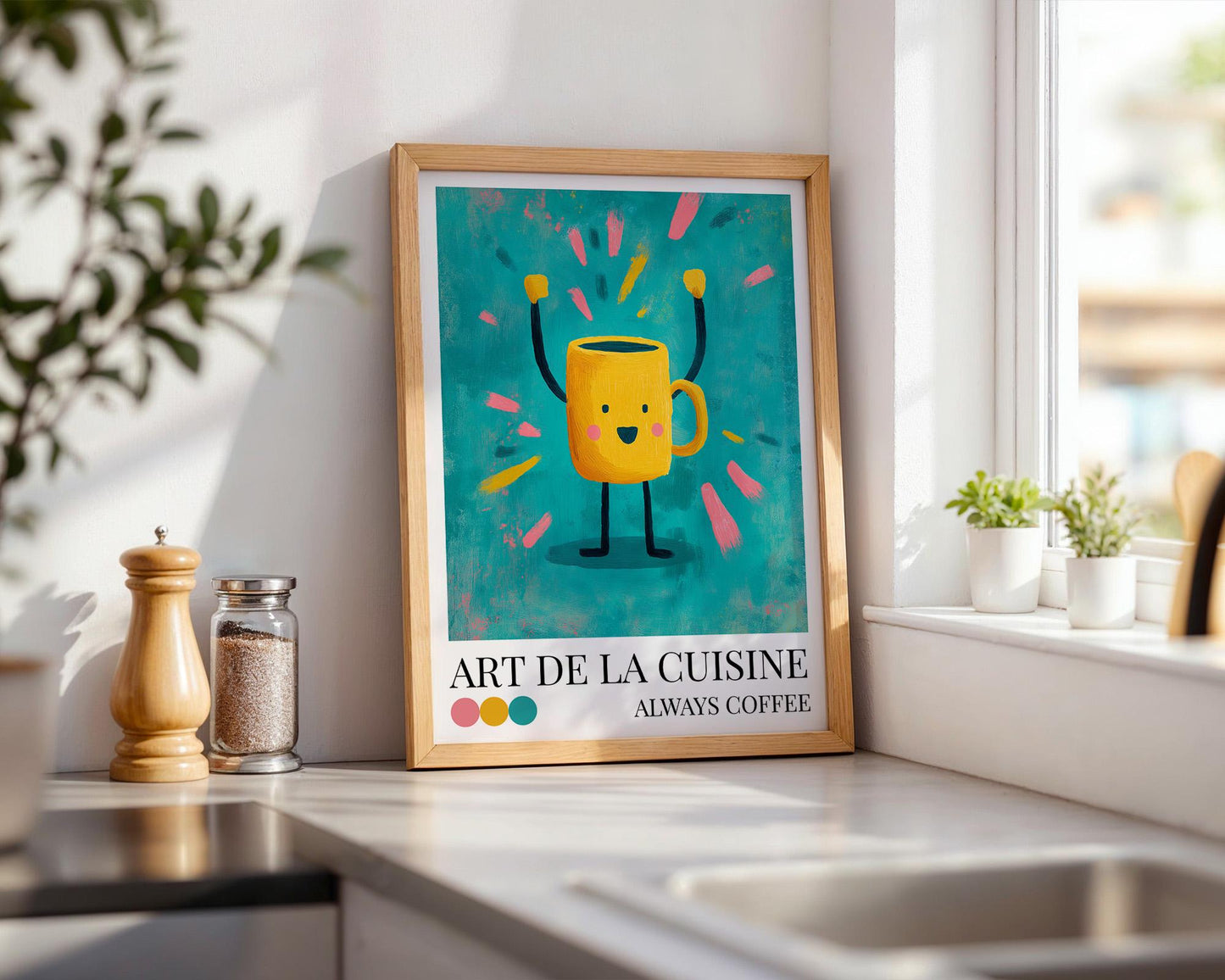 Kitchen Wall Art | Coffee Kitchen Art Print