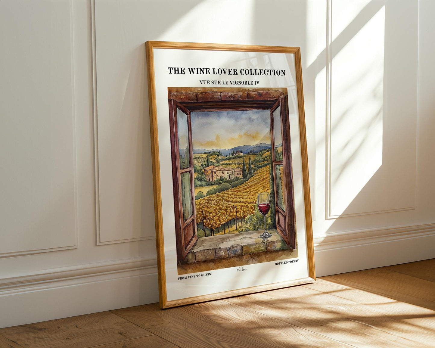 Kitchen Wall Art | Vineyard Art Print