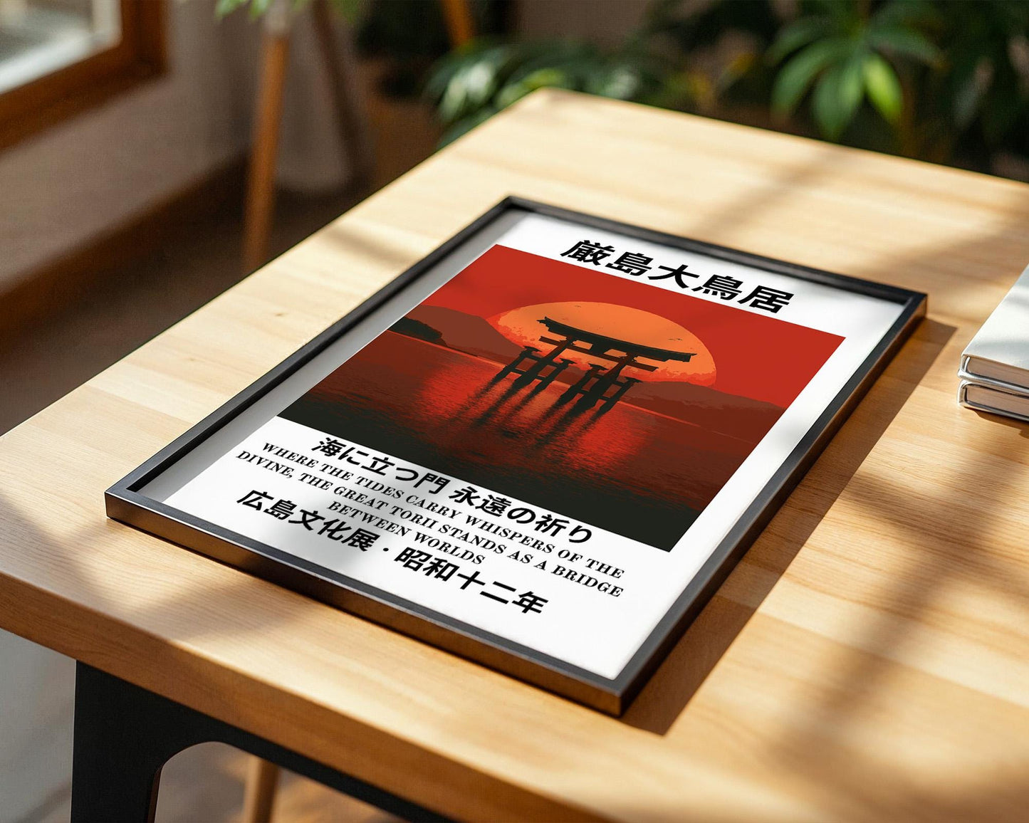 Japanese Wall Art Print | Shinto Shrine Artwork