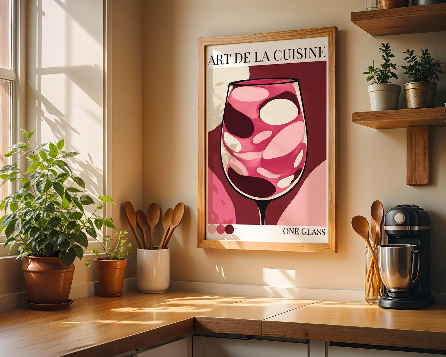 Kitchen Wall Art | Wine Wall Decor