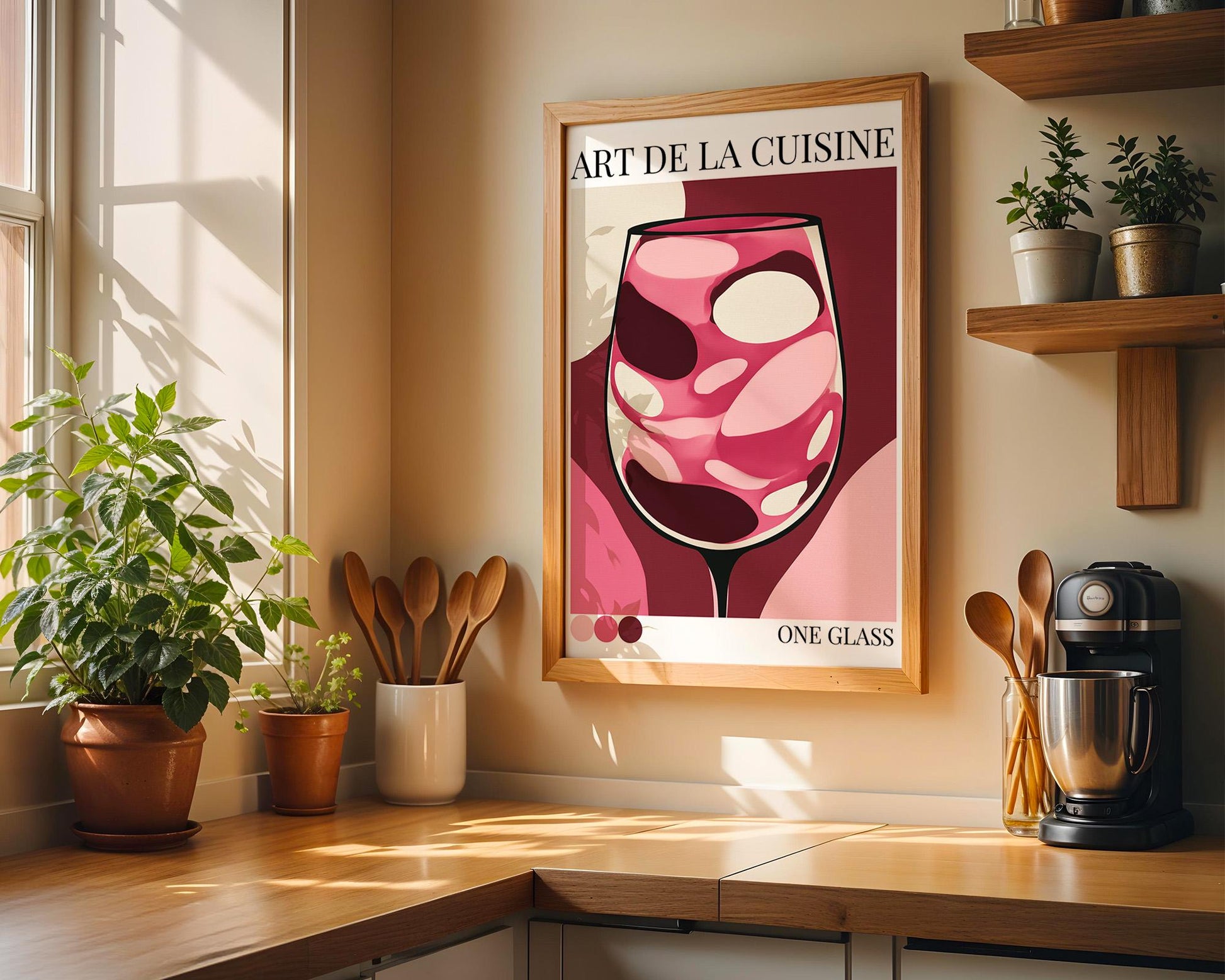 Kitchen Wall Art | Wine Wall Decor