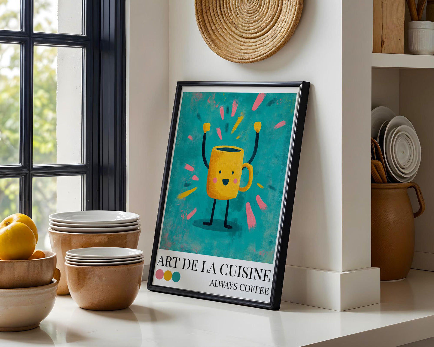 Kitchen Wall Art | Coffee Kitchen Art Print