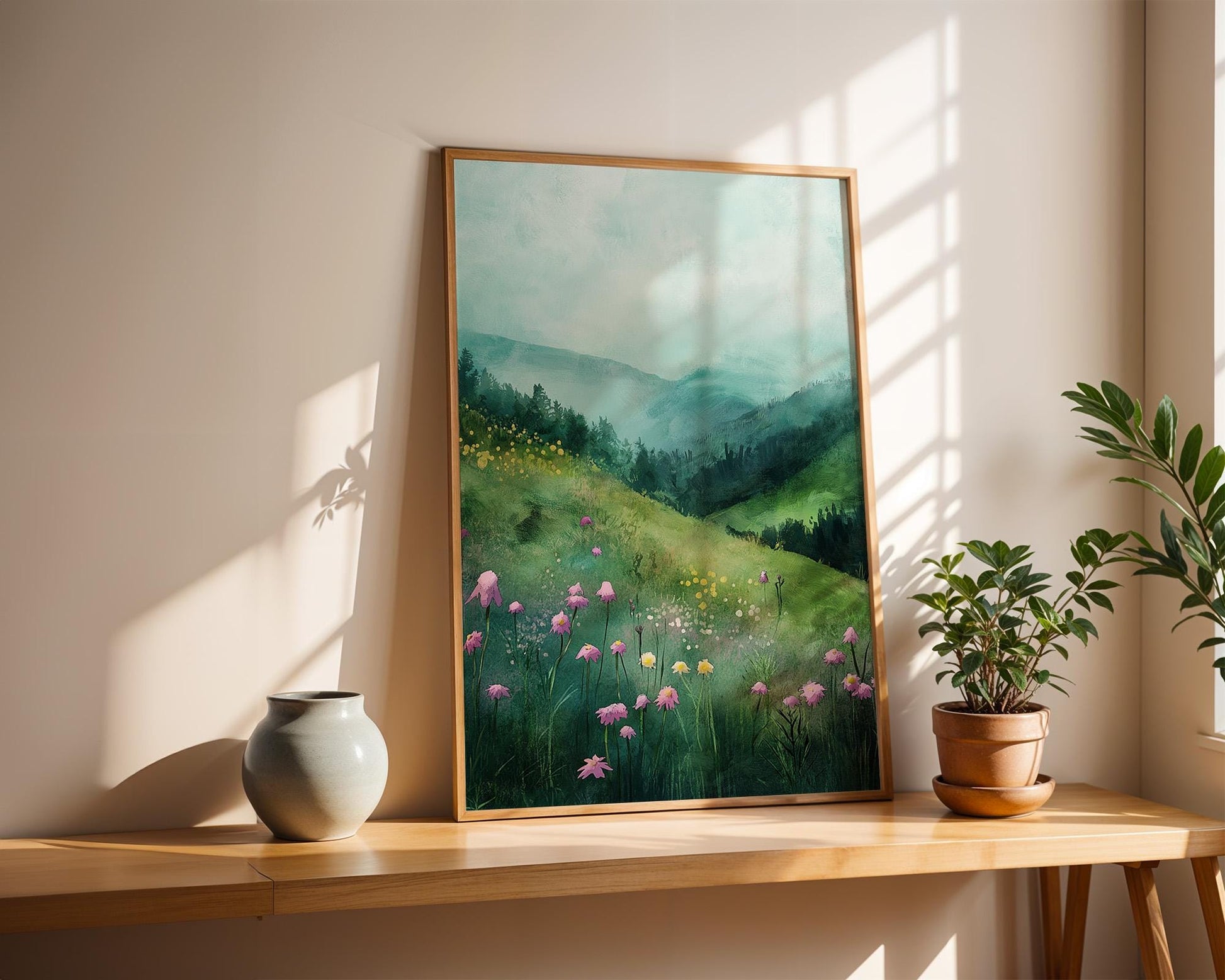 Flower Wall Decor | Premium Decorative Wall Print for Modern Interior Decor