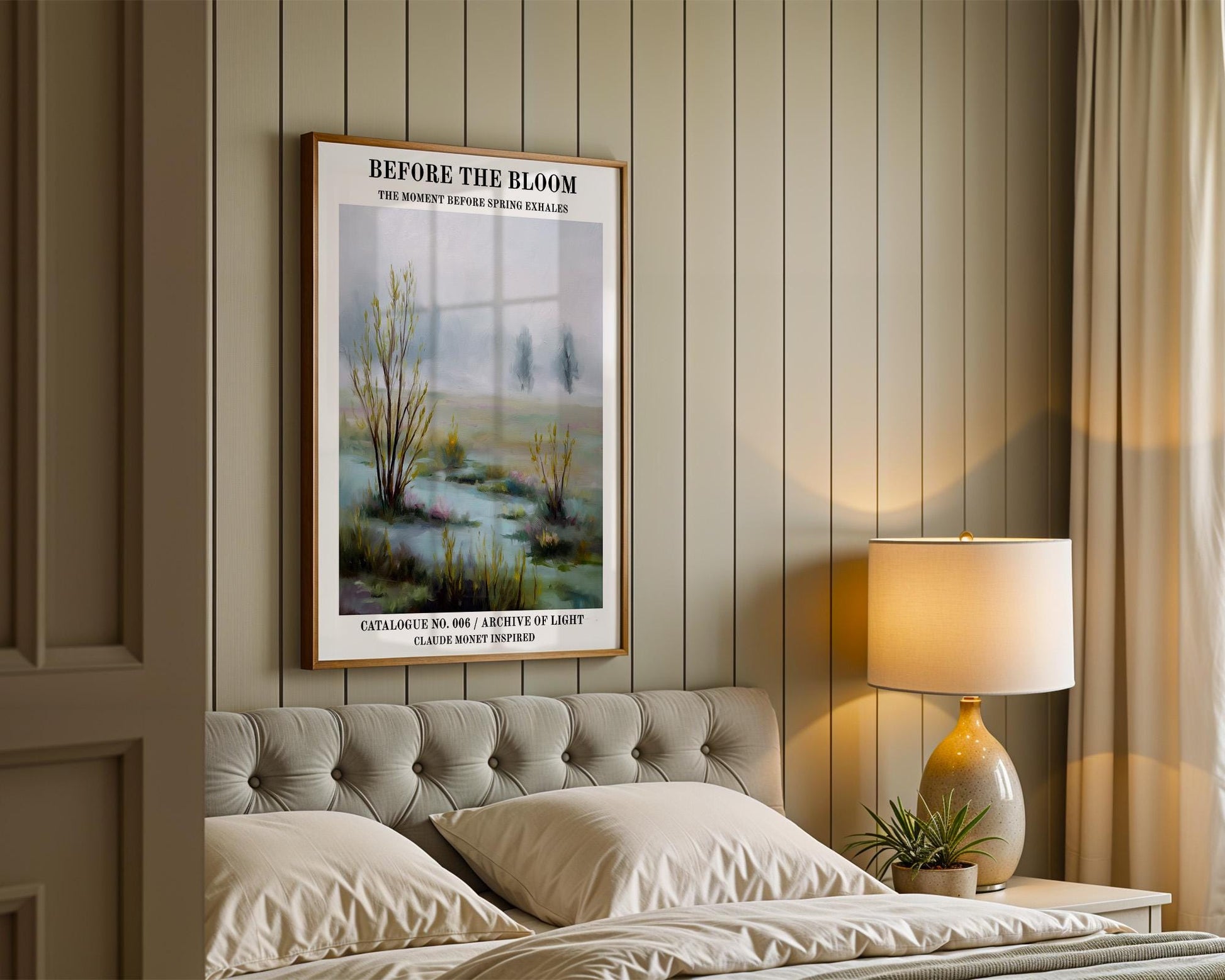 Gallery Wall Art | Claude Monet Inspired Poster