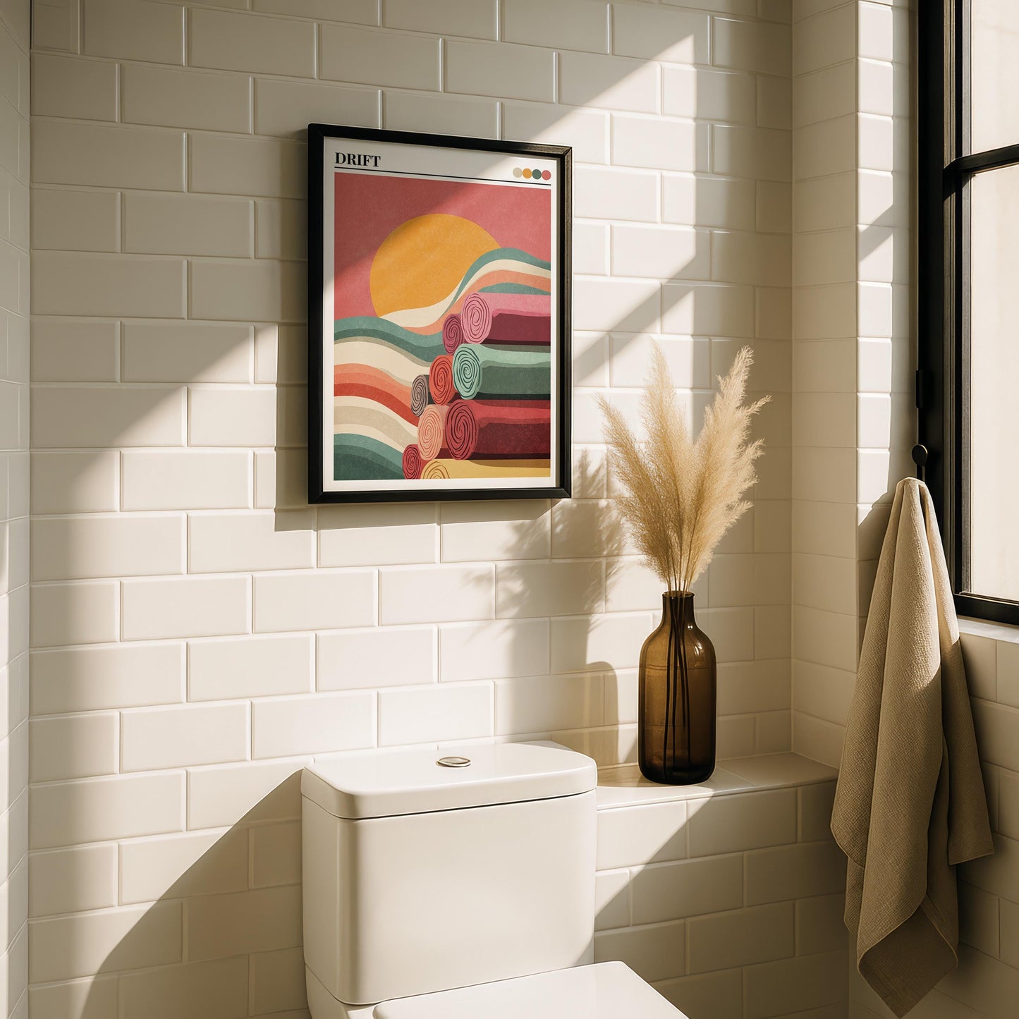 Bathroom Wall Art | Maximalist Wall Art Print