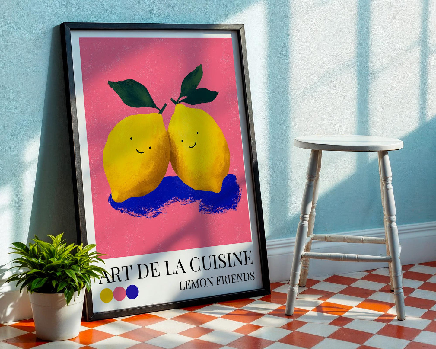 Kitchen Wall Art | Lemon Wall Art
