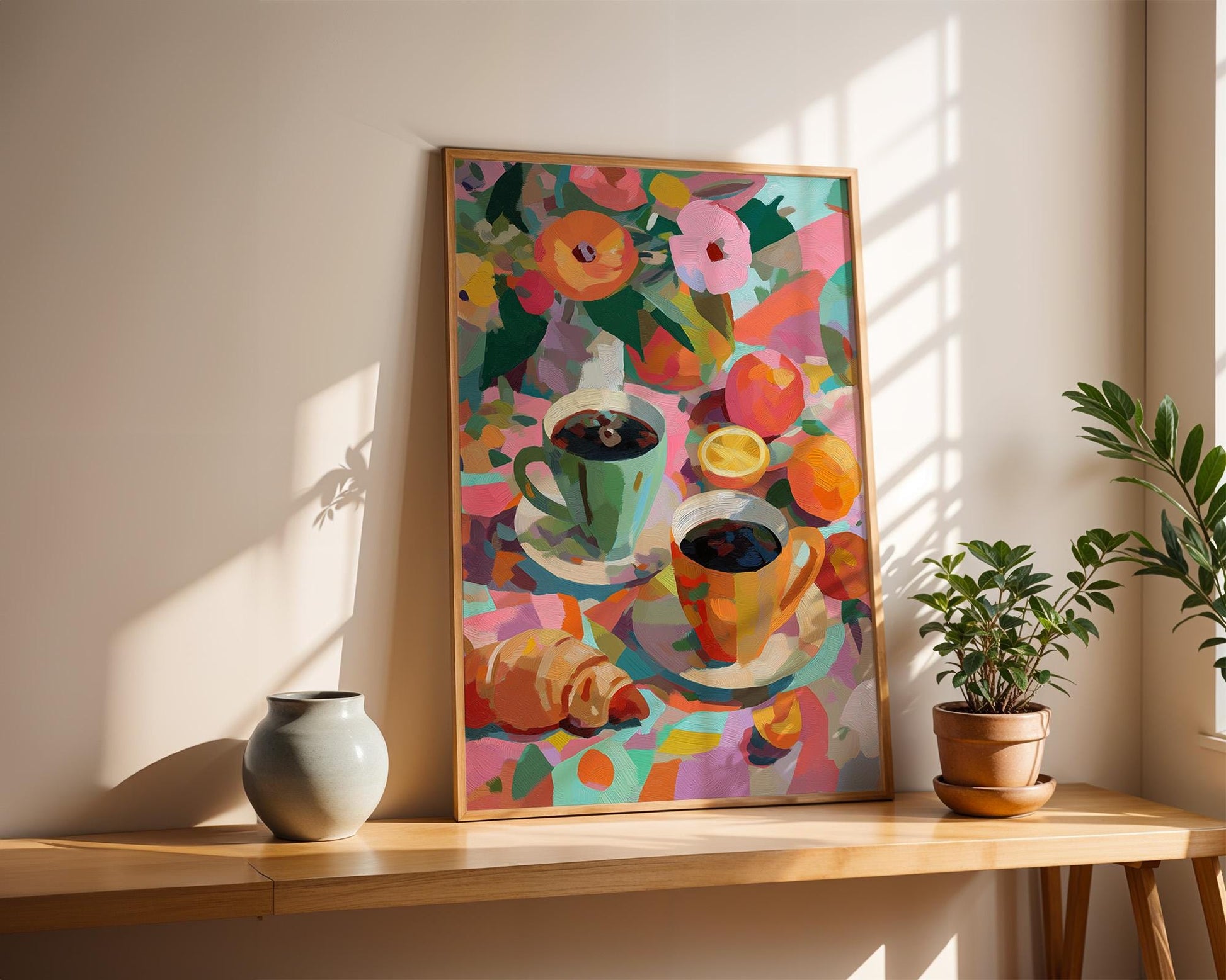 Kitchen Wall Art | Colourful 1970s Art