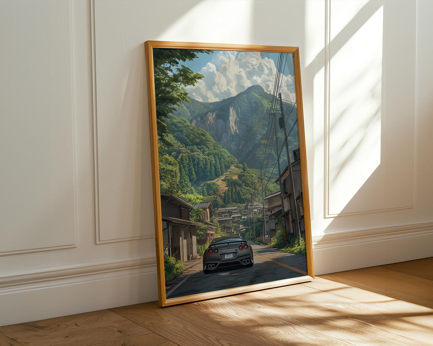 Japanese Wall Art | Japanese Car Poster