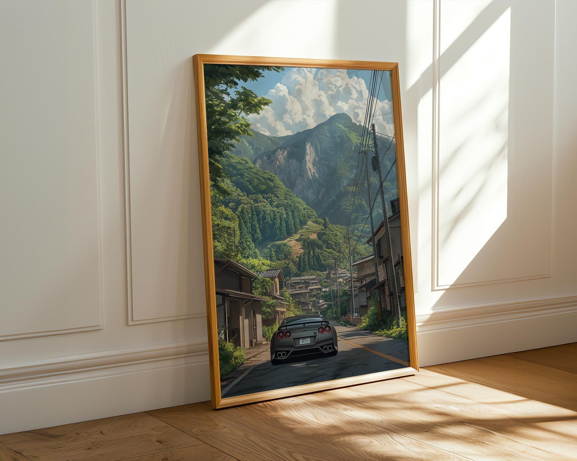 Japanese Wall Art | Japanese Car Poster