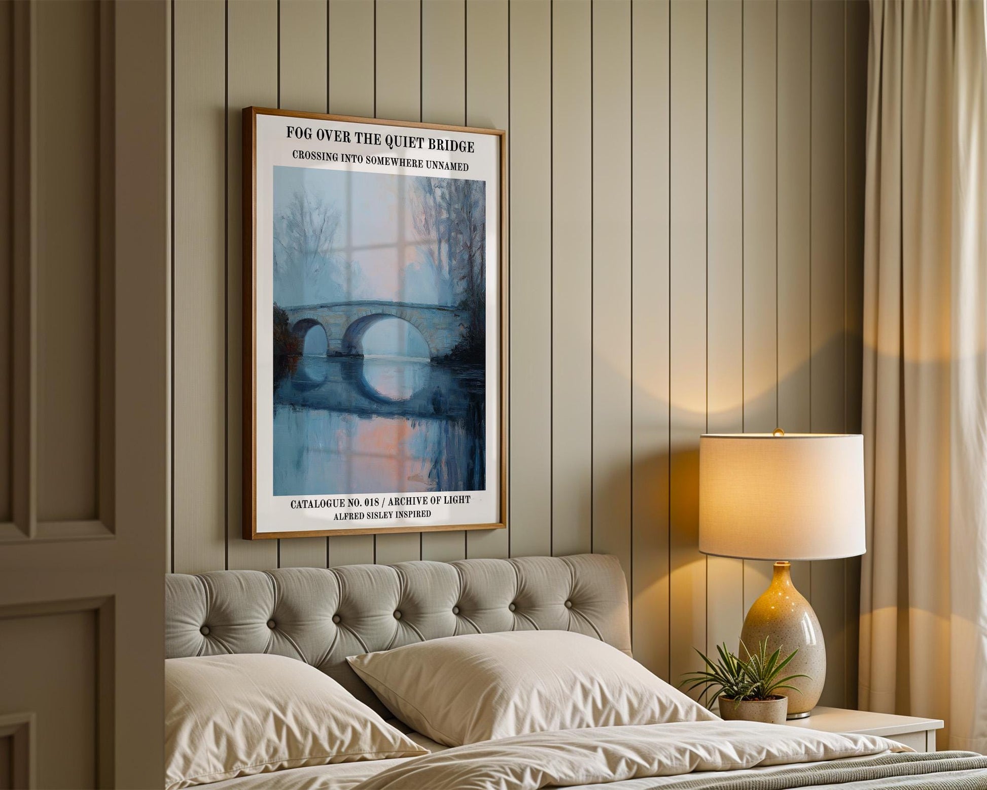 Gallery Wall Art | Alfred Sisley Inspired Wall Art