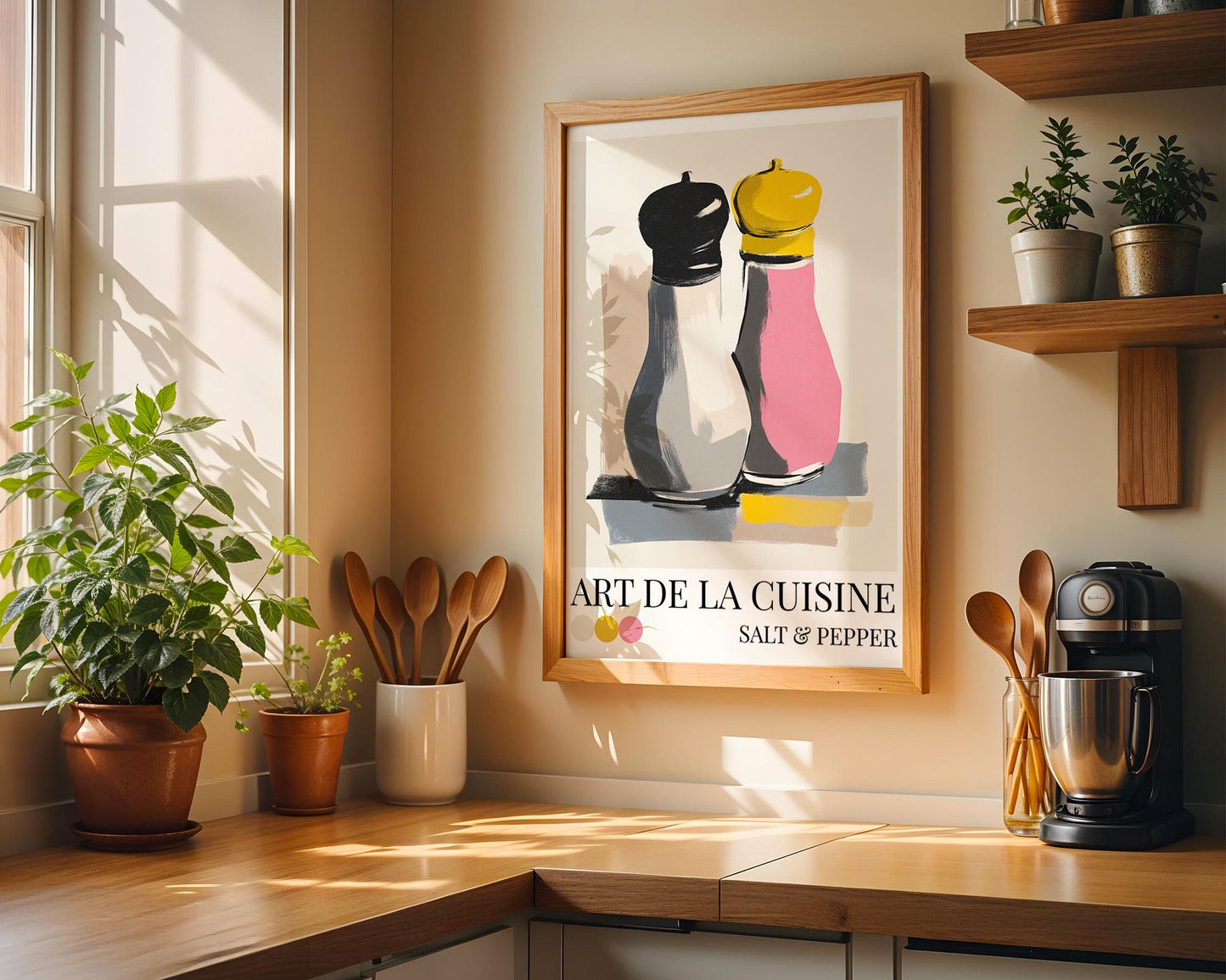 Kitchen Wall Art | Salt And Pepper Print